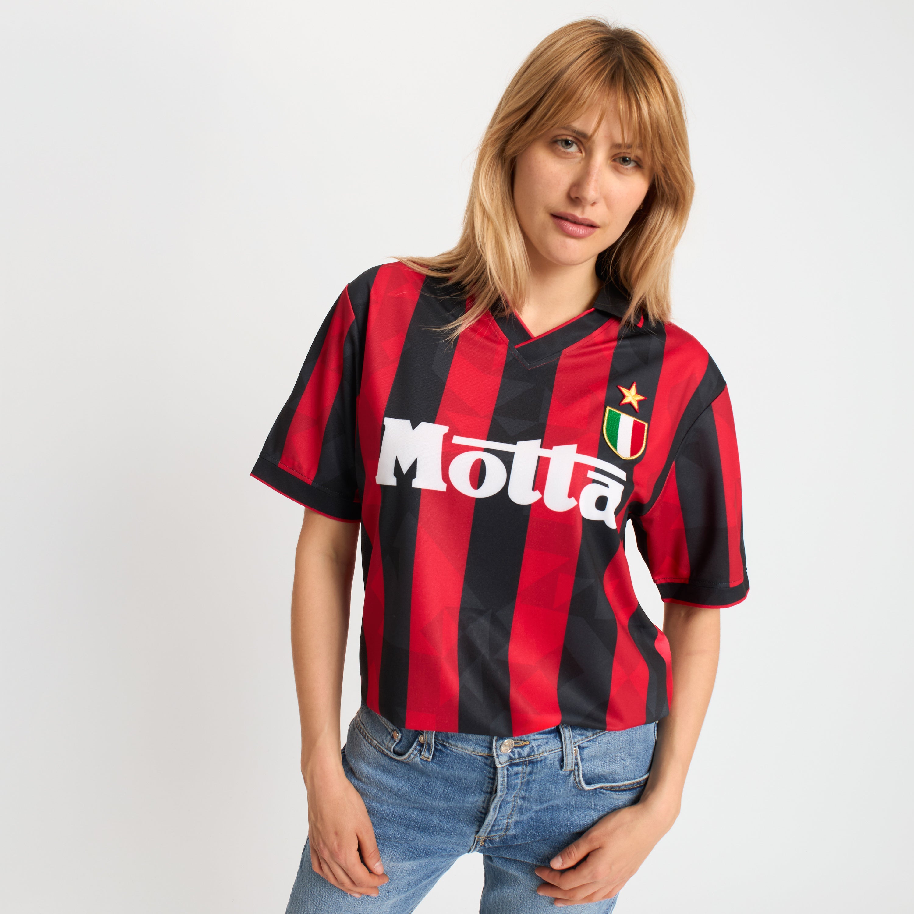 Milan Historical Home 1993/94 maglia retro uomo rossonera