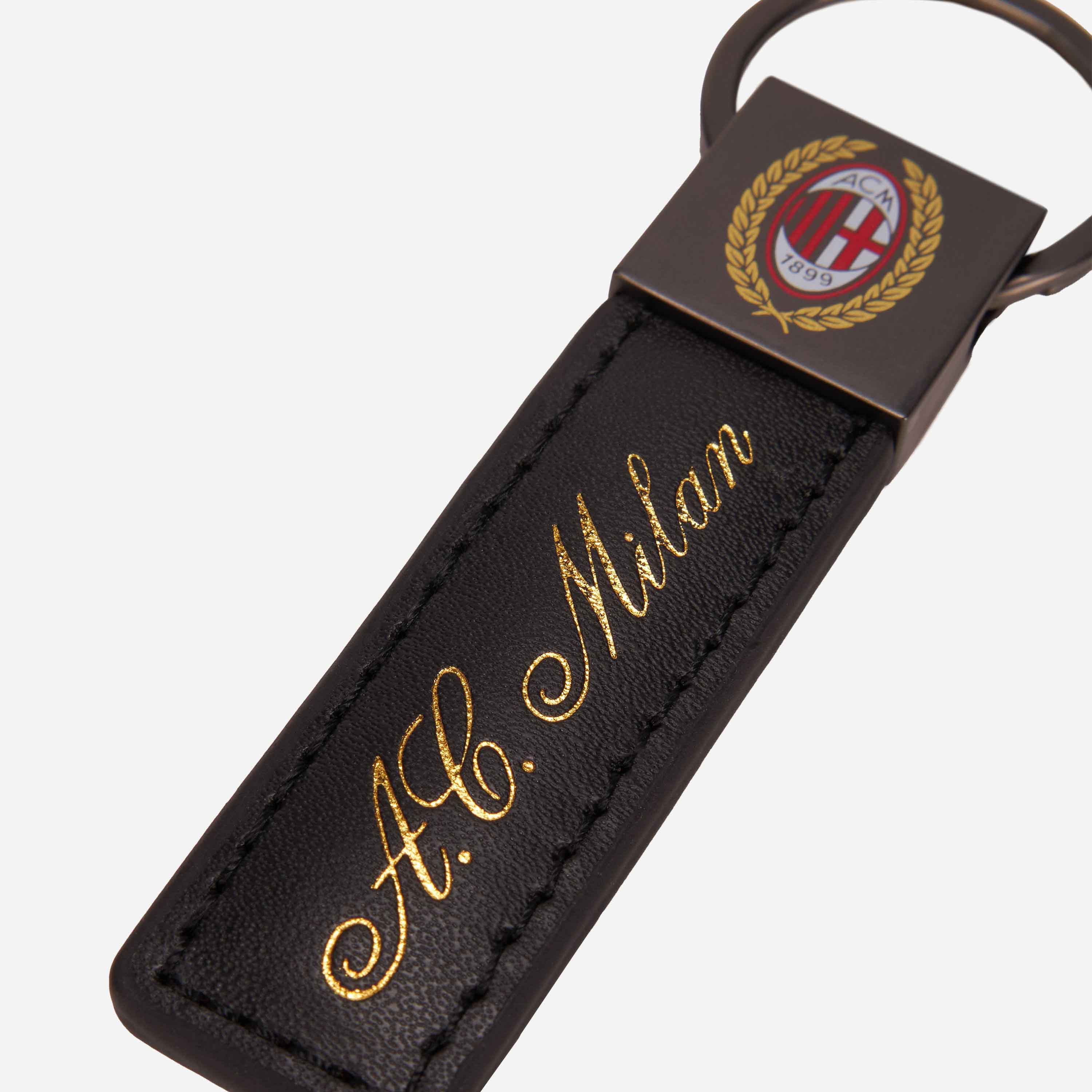 AC Milan Accessori Milan Gold Keyring portachiavi oro