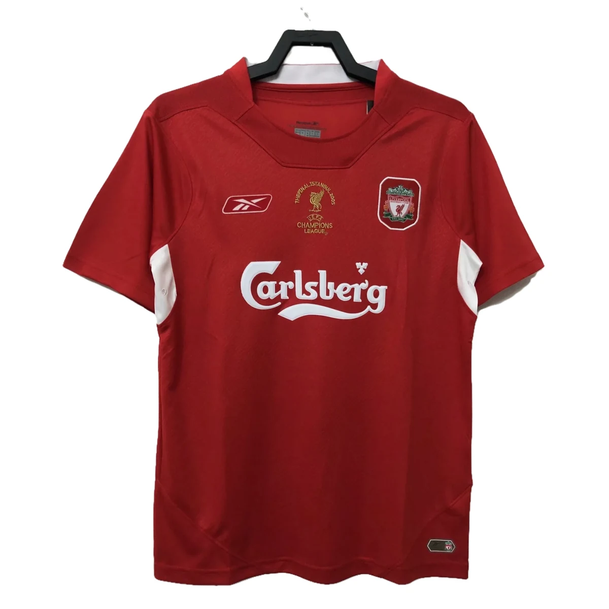 Tifoso Store Maglie da Calcio Liverpool Istanbul 2005 maglia rossa