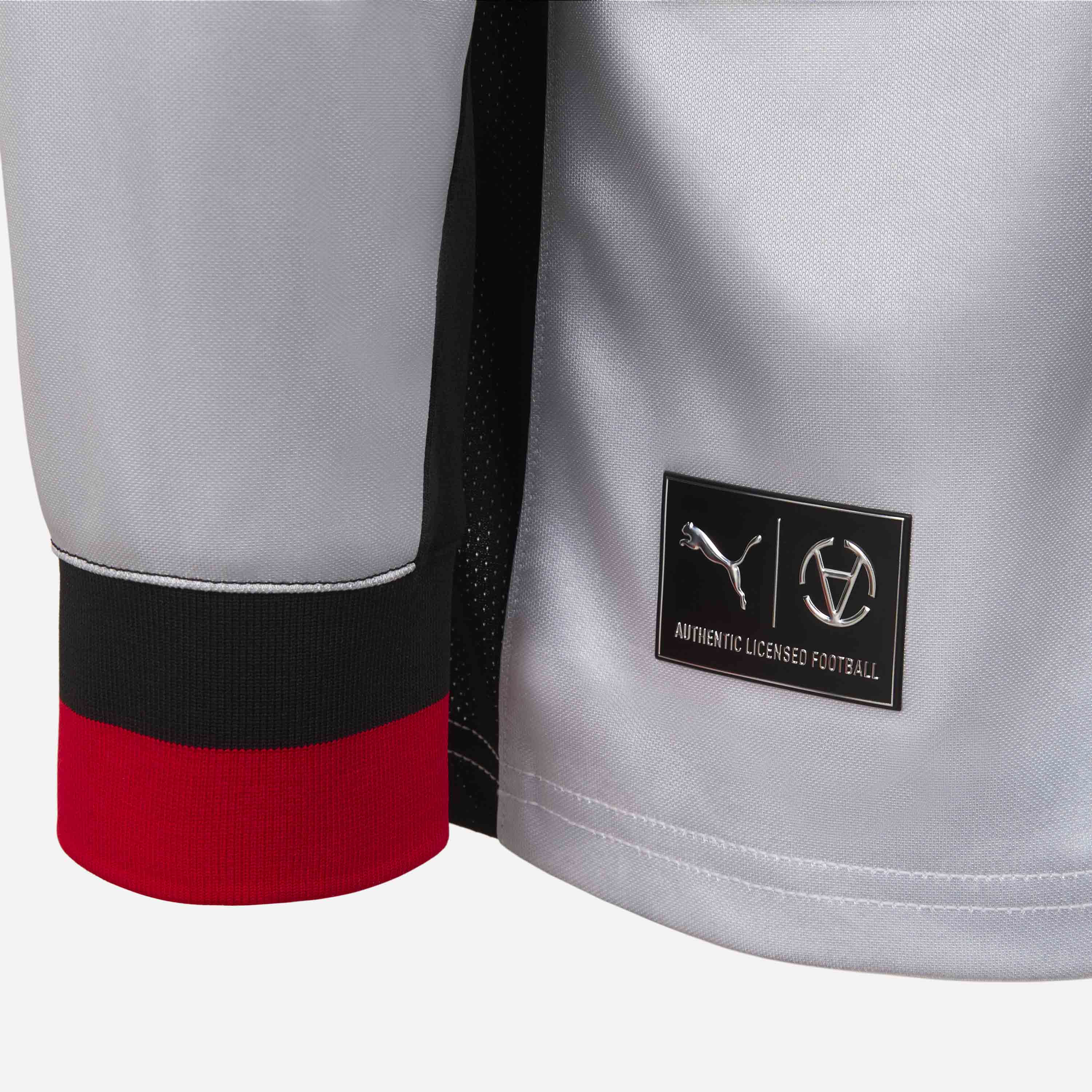 AC Milan Puma x Slam Jam maglia gara argento limited edition