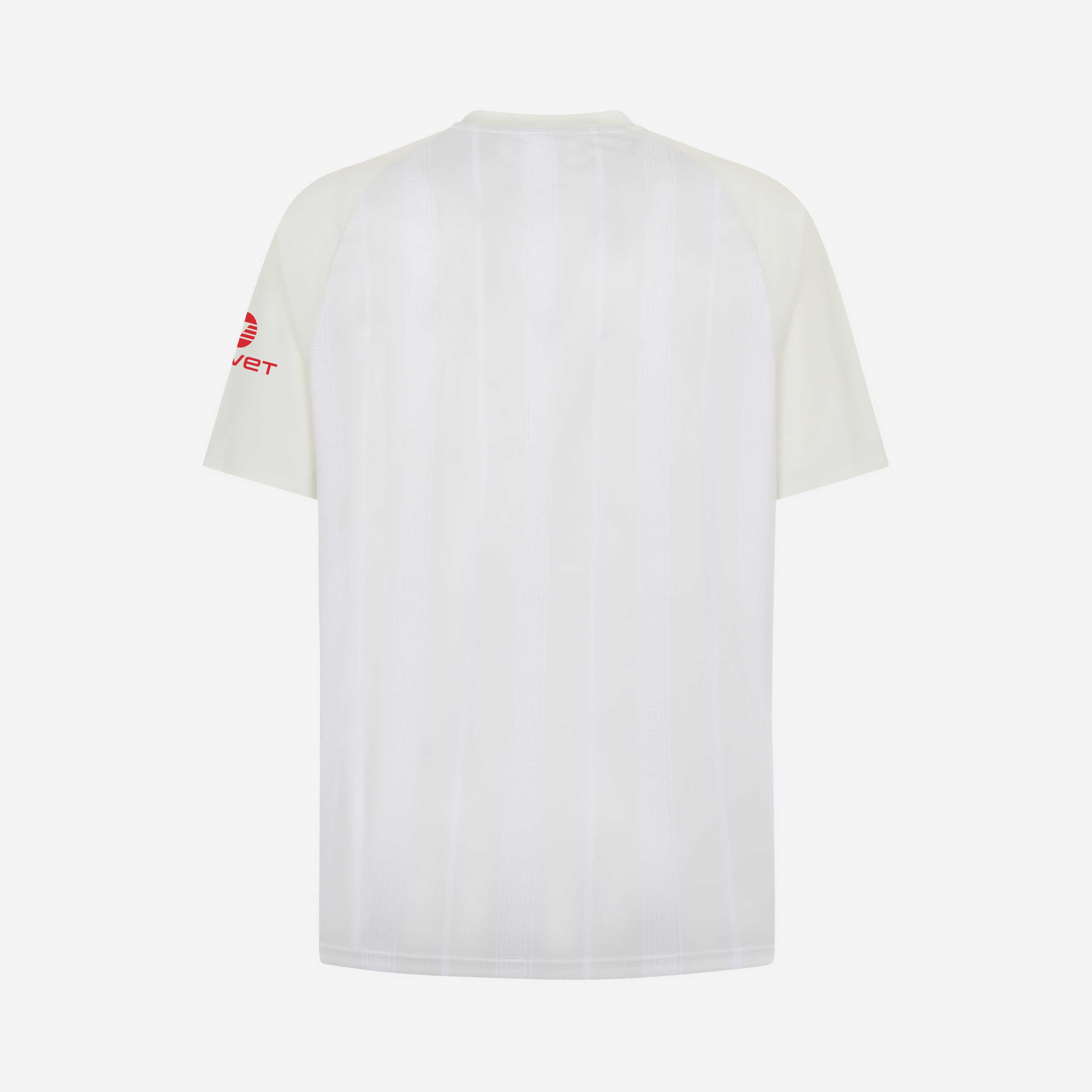 AC Milan Prematch 2026/27 t-shirt bianca poliestere uomo
