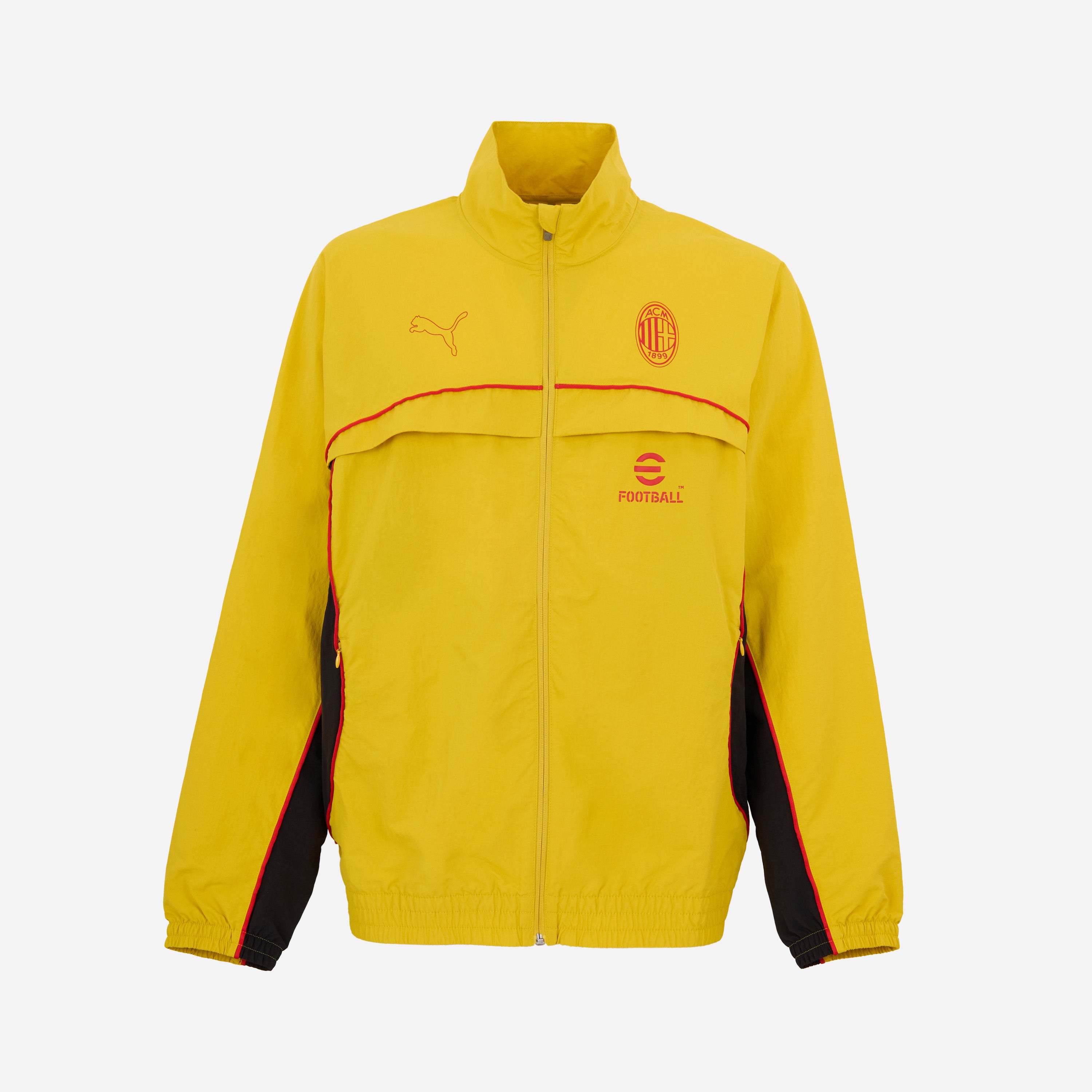 AC Milan Statement Giacca Uomo Gialla M nylon riciclato