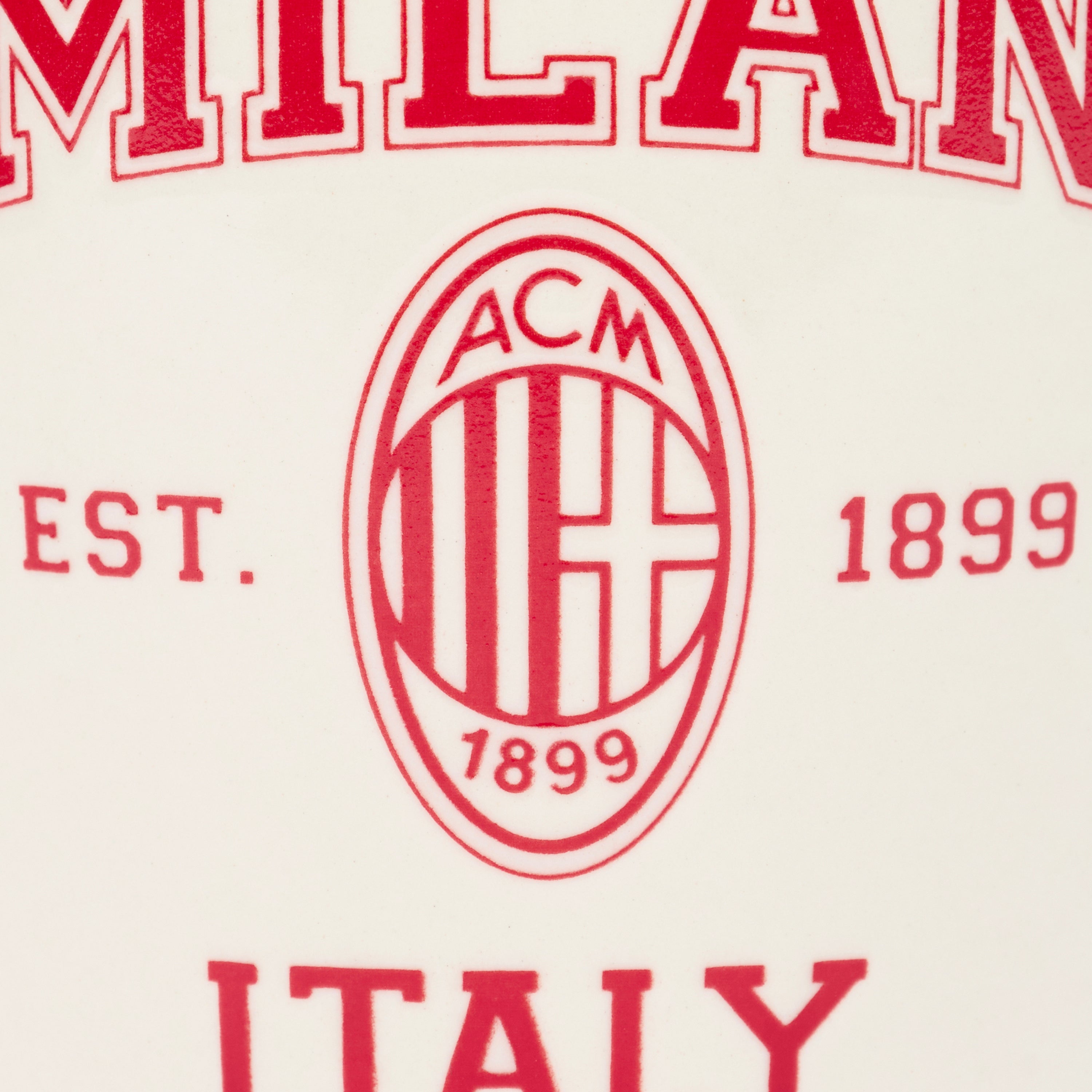 AC Milan College Tazza Bianca mug taglia unica ceramica