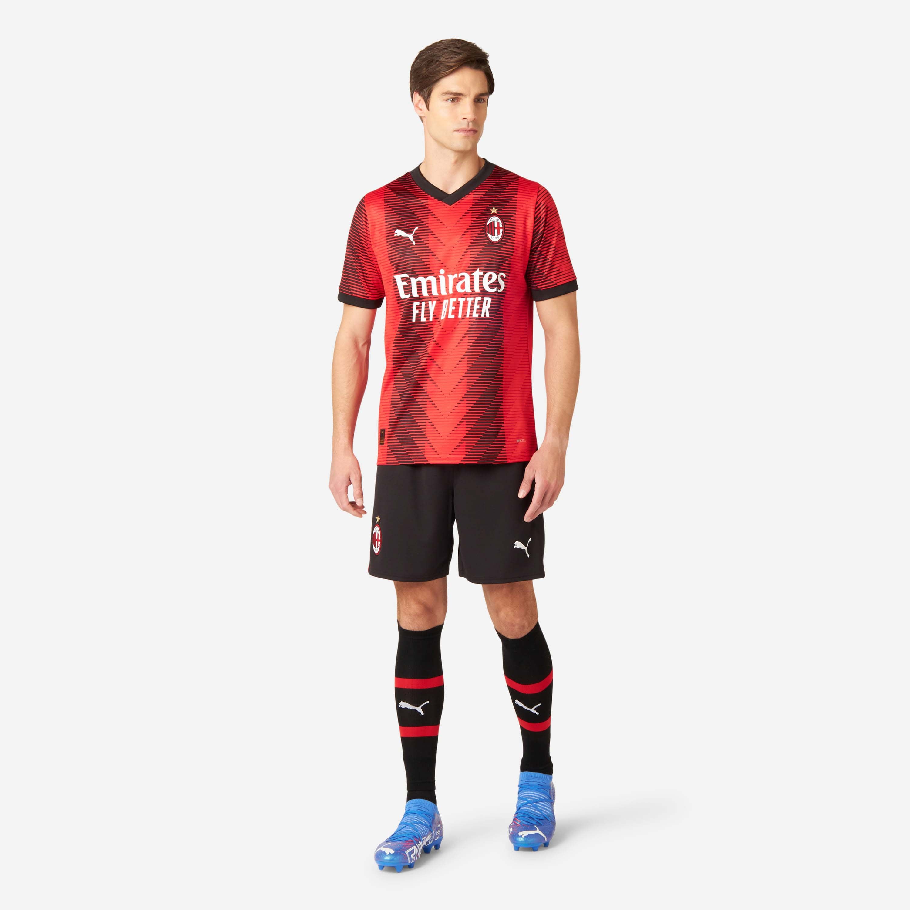 AC Milan Home 2023/24 pantaloncini uomo bianchi M