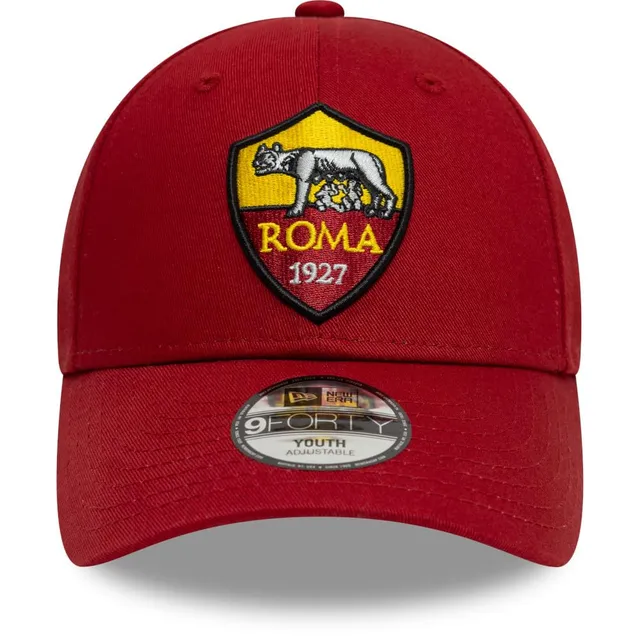 Roma Fanshop Cotton 9FORTY Kids cappello bambino rosso