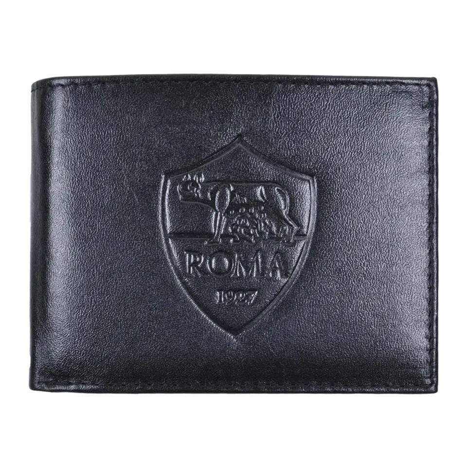 Roma Fanshop Accessori Portafoglio in Pelle Logo Roma Ufficiale