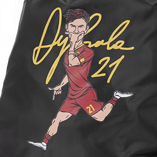 AS Roma Gymsack BAGS-GDY01 sacca nera poliestere