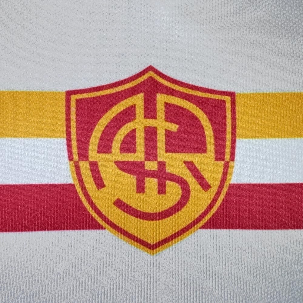 Roma Fanshop Abbigliamento AS Roma Replica Away 26-27 maglia M bianca