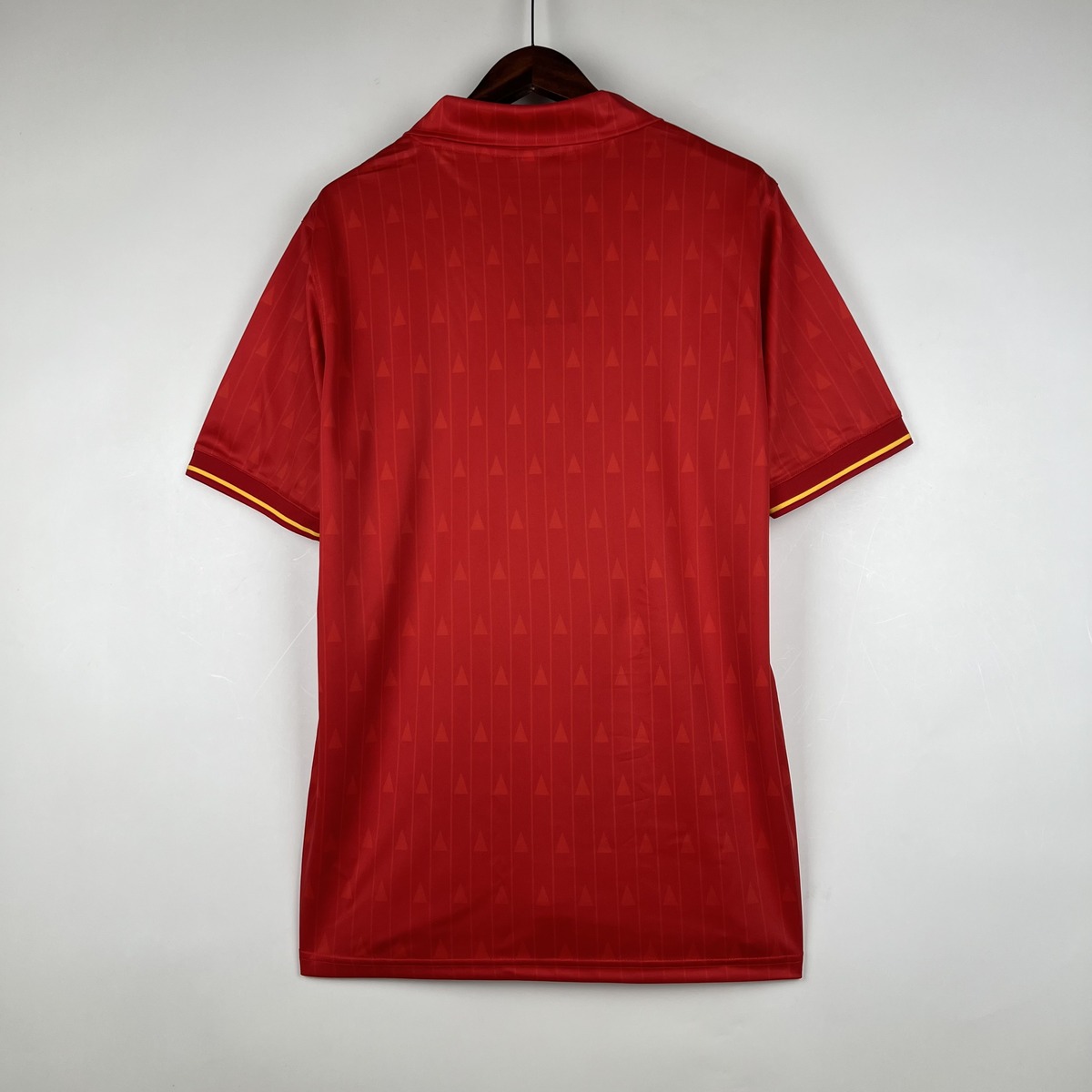 Spagna Prima Maglia Retro 1988/91 maglia calcio rossa home