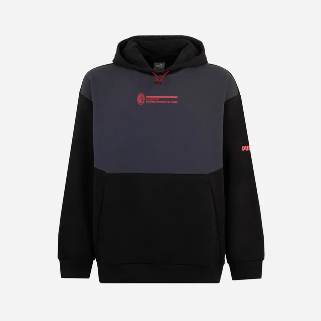 AC Milan Felpe Football Culture hoodie zip uomo con cappuccio