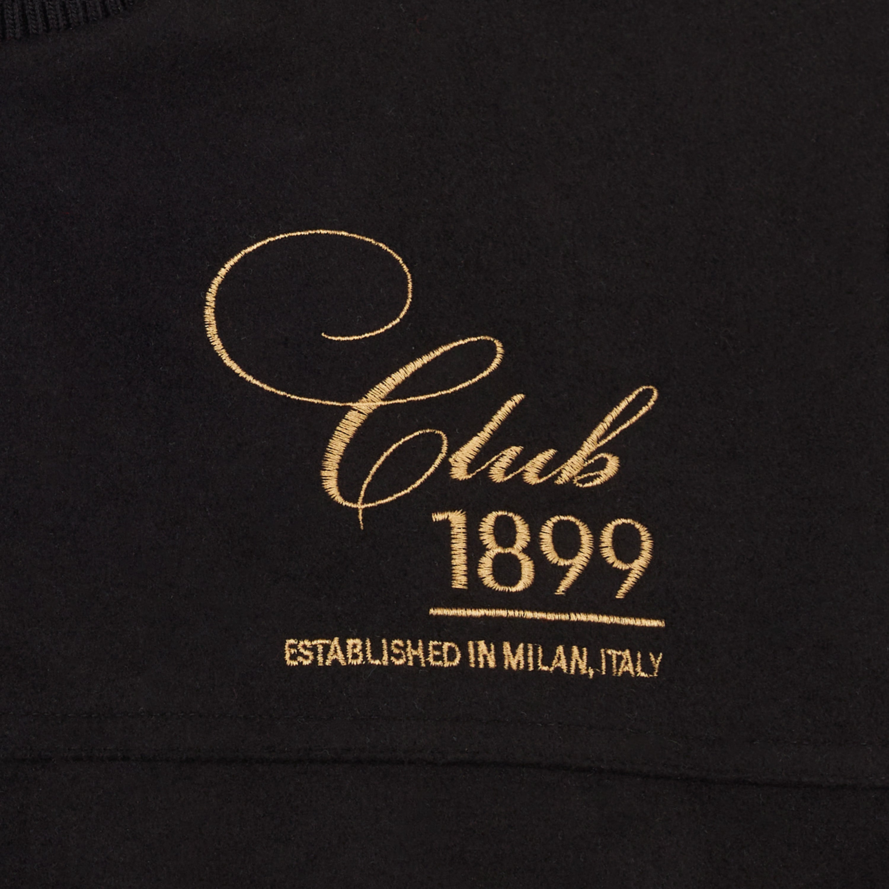 AC Milan Club 1899 gilet nero smanicato taglia L