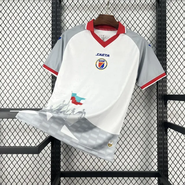 Tifoso Store Haiti Mondiale 2026 seconda maglia calcio bianca