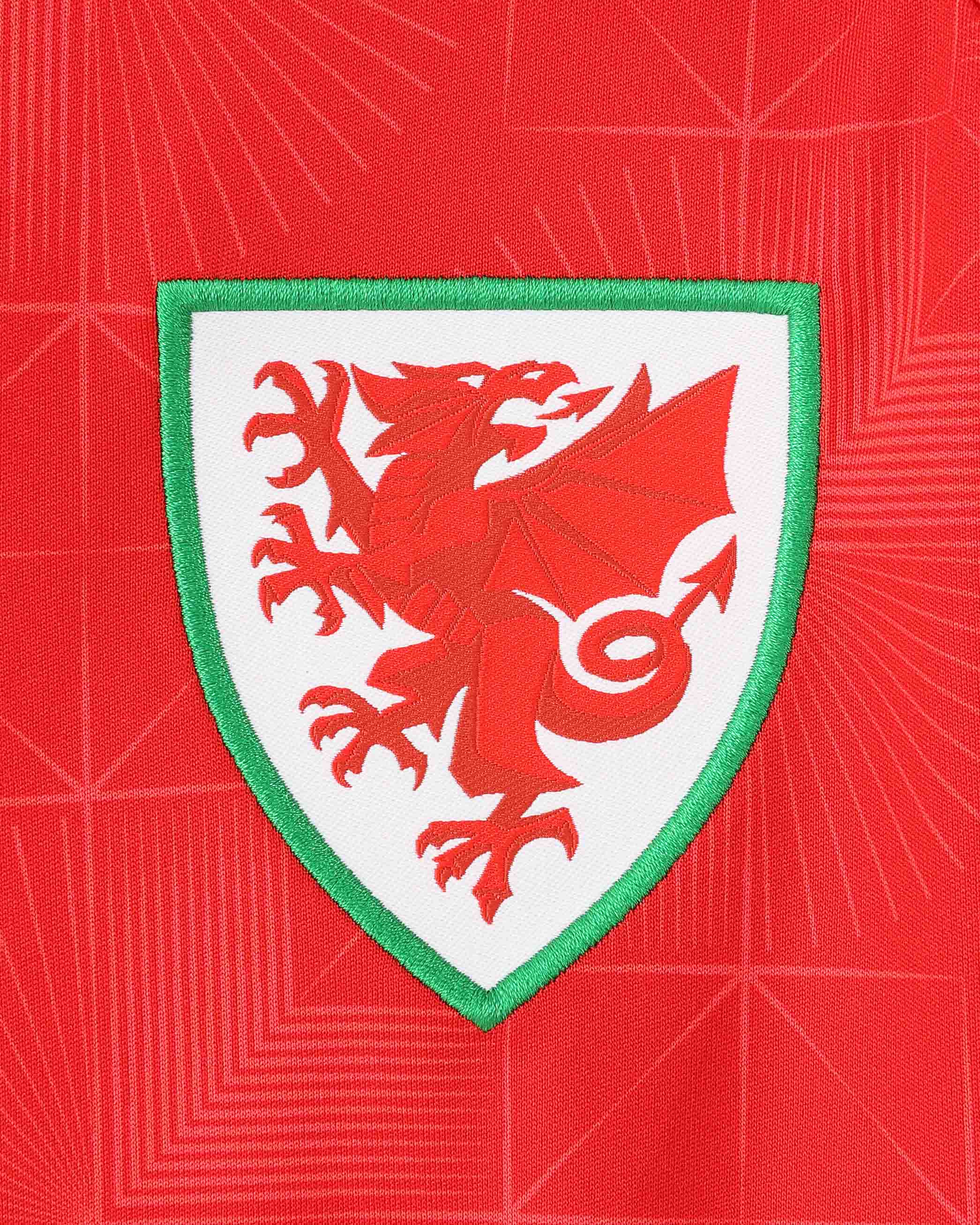 Wales Training SUDU 2026-28 maglia manica lunga rossa