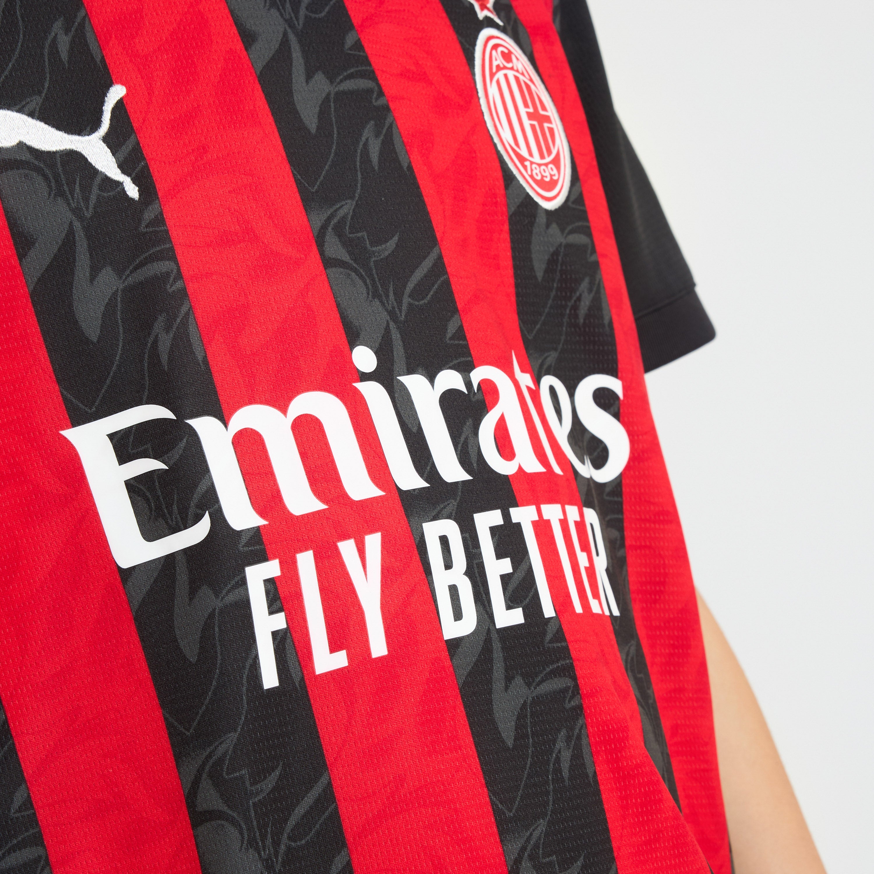 AC Milan Kit Gara Home 2025/26 maglia bambino rossonera