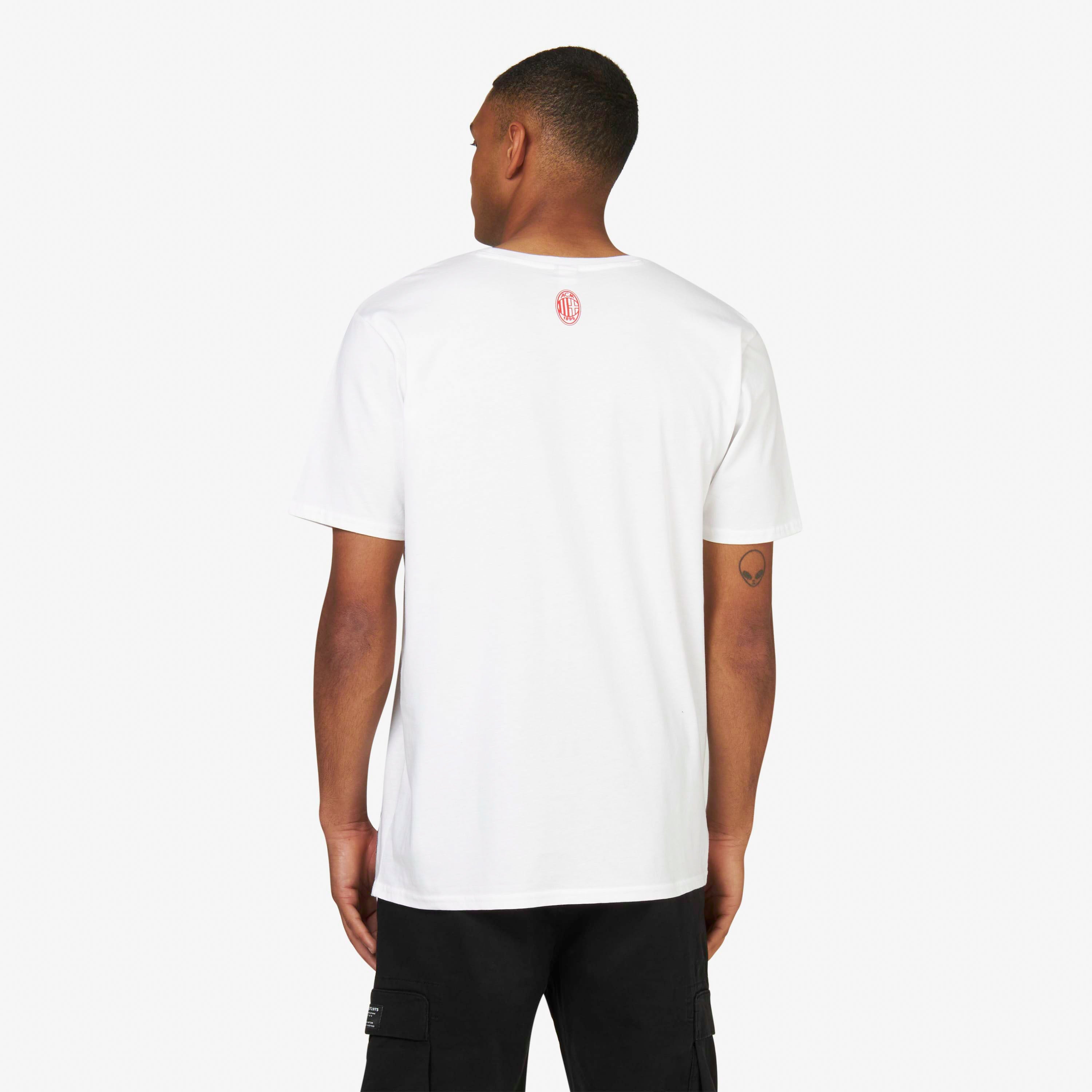 AC Milan Urban Collection maglietta uomo grafica laterale