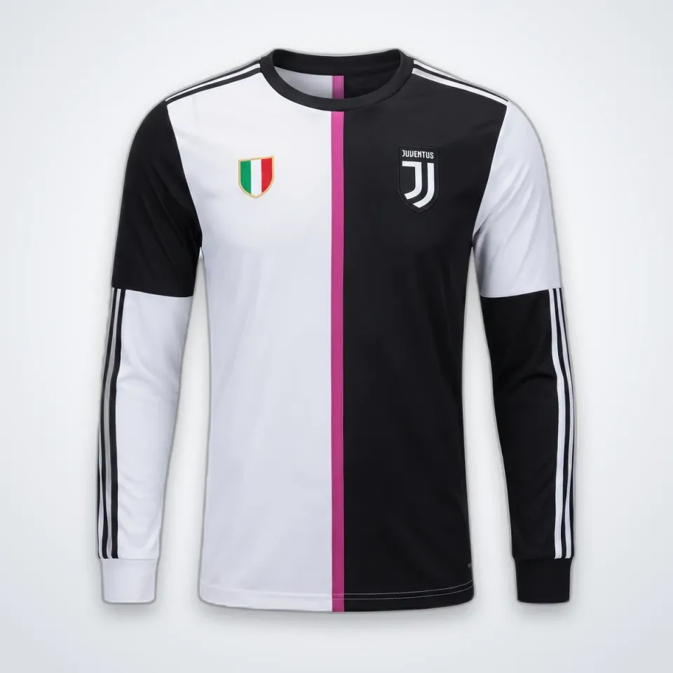 Tifoso Store Juventus 2019/20 maglia retro manica lunga bianconera