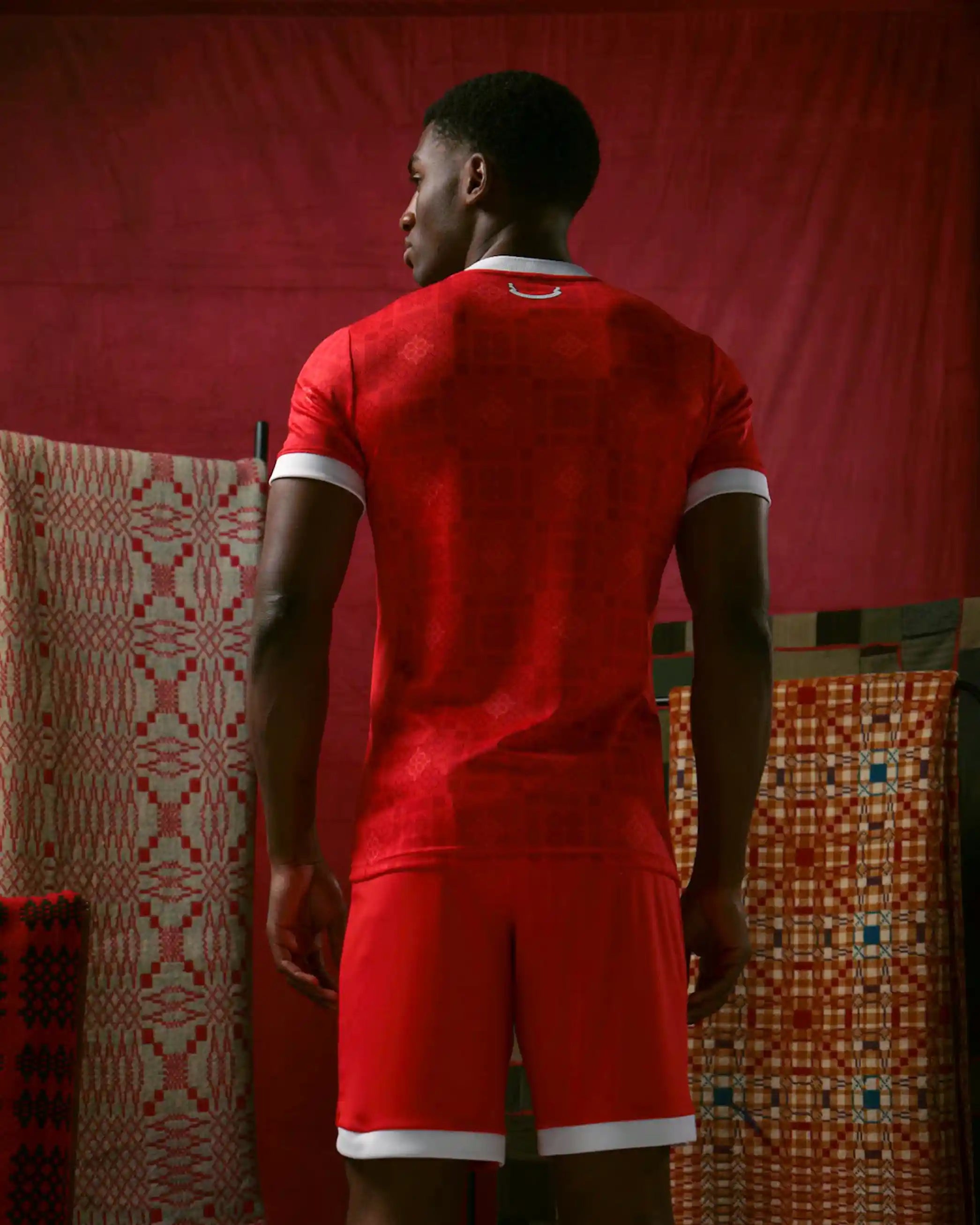Wales SUDU Home Kit 2026-28 maglia gara pro uomo rossa