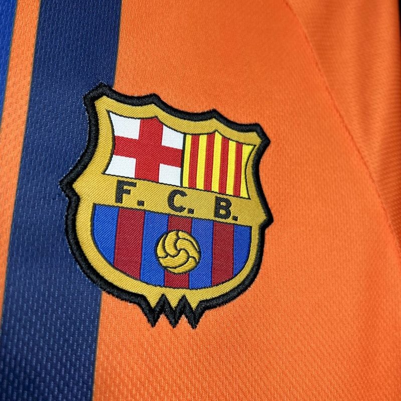 Barcellona Maglia Arancione Retro 1997/98 maglia calcio S-XXL