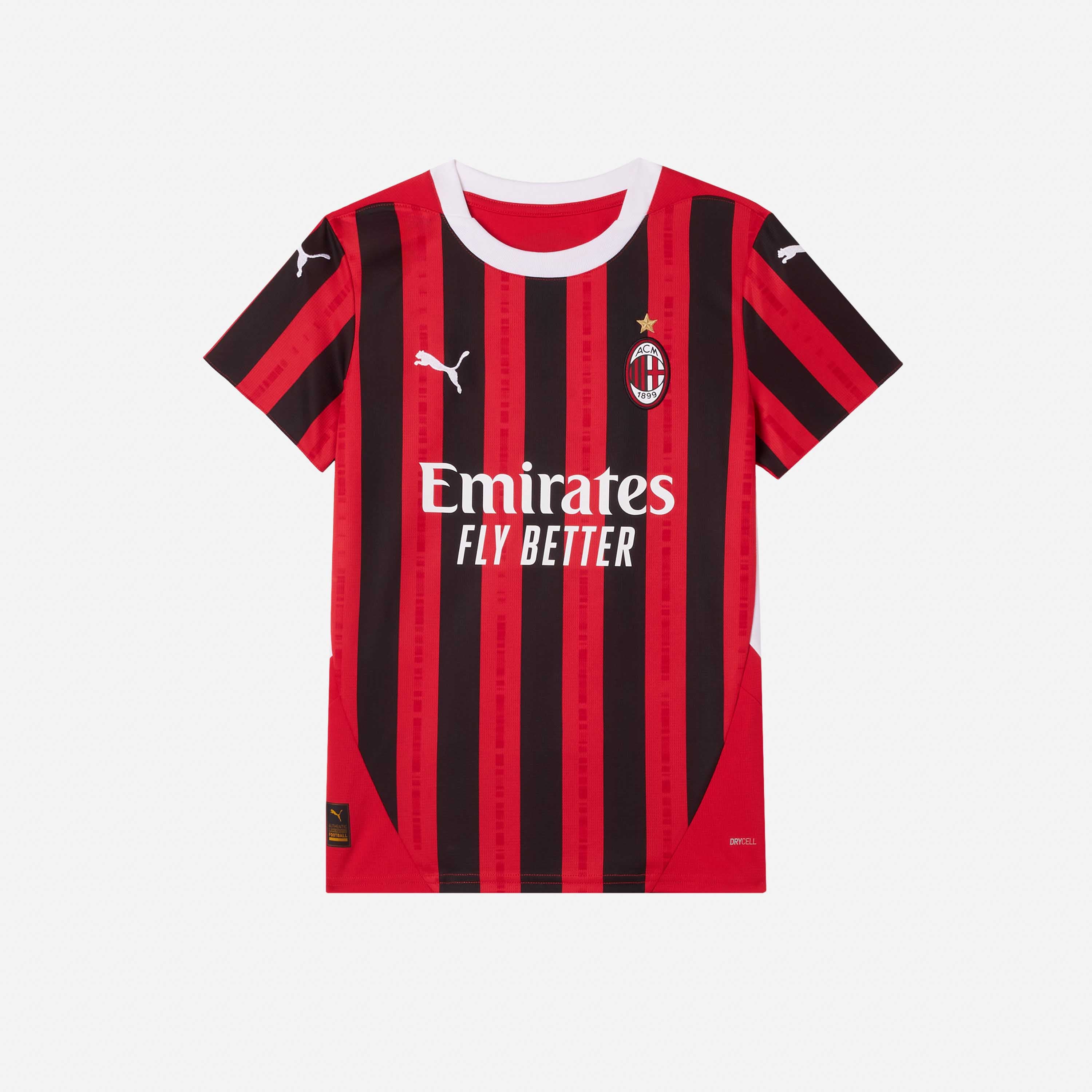 AC Milan Home 2024/25 maglia bambino rossonera