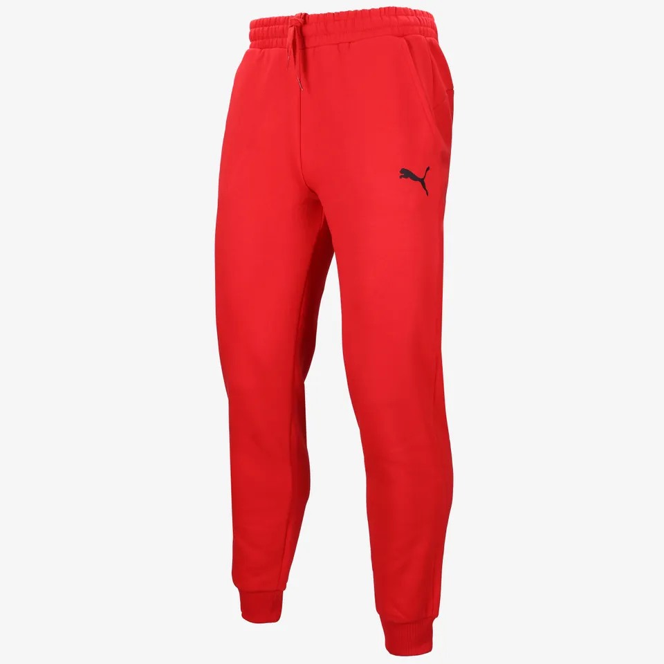 AC Milan Essential pantaloni tuta uomo rossi cotone