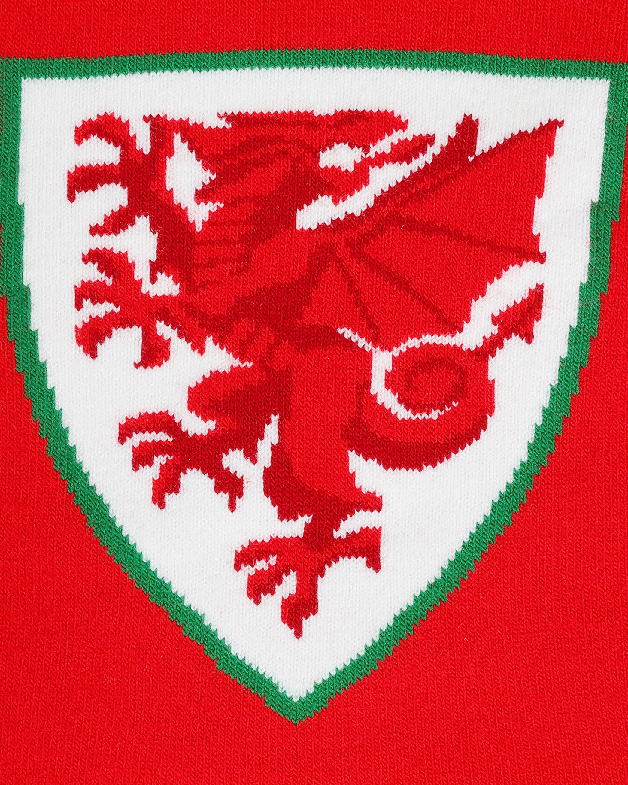 Wales Bar sciarpa tifoso verde gialla taglia unica
