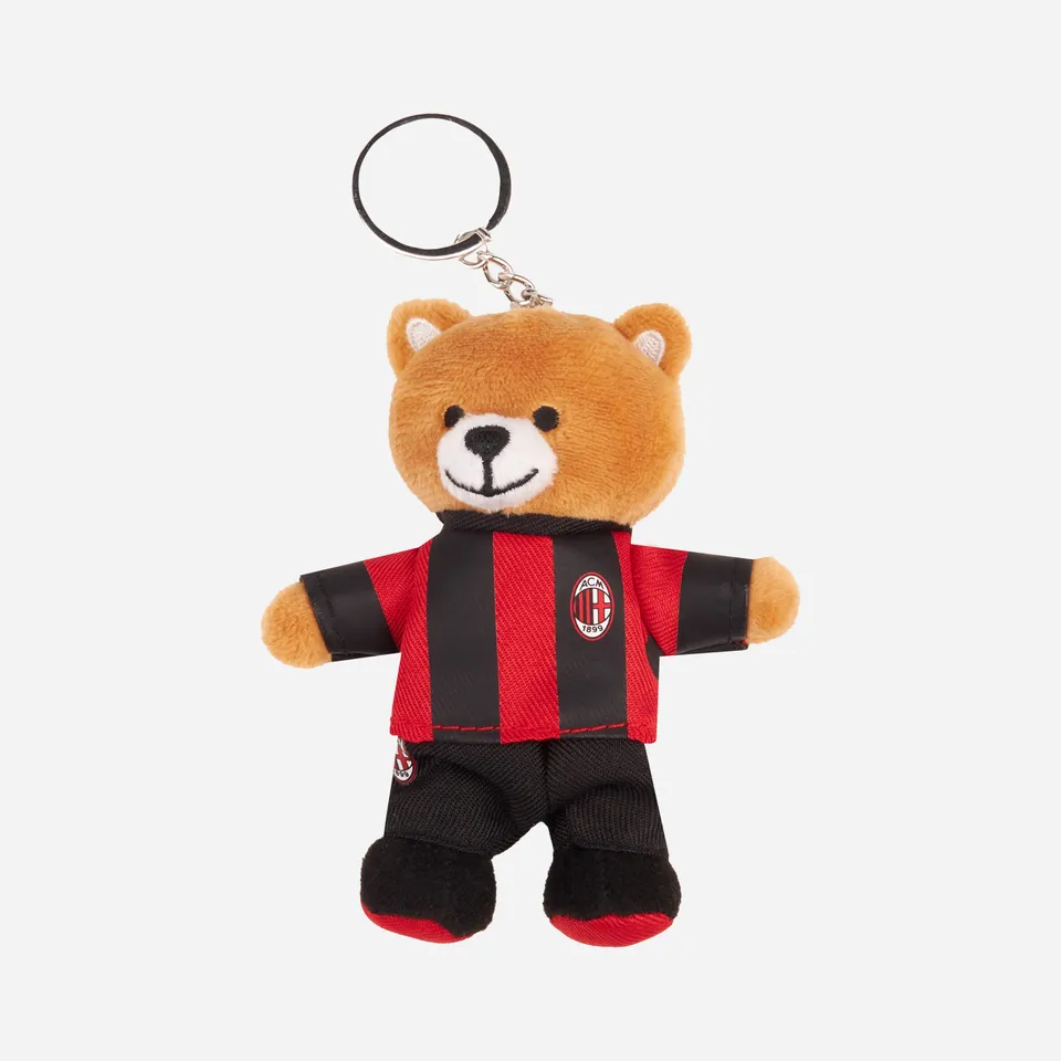 AC Milan Teddy portachiavi orsetto rossonero 10 cm