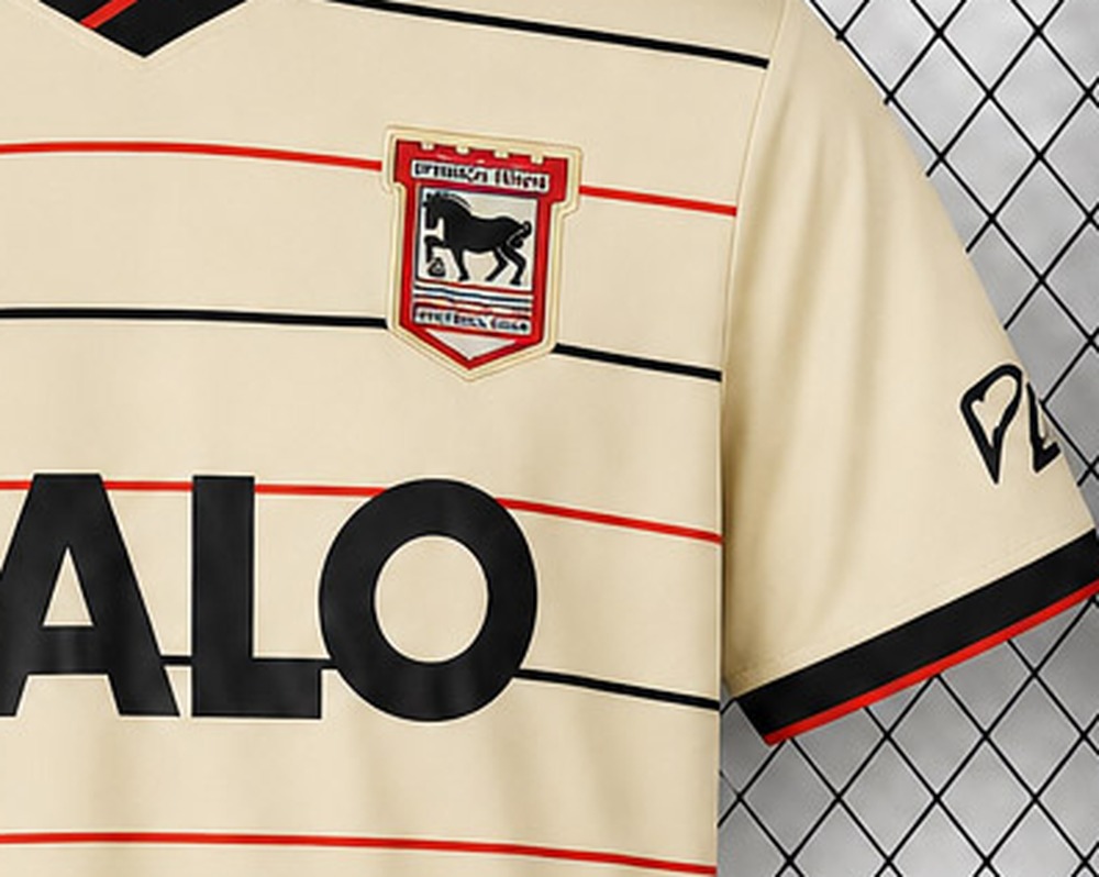 Tifoso Store Ipswich 2026/27 seconda maglia calcio crema