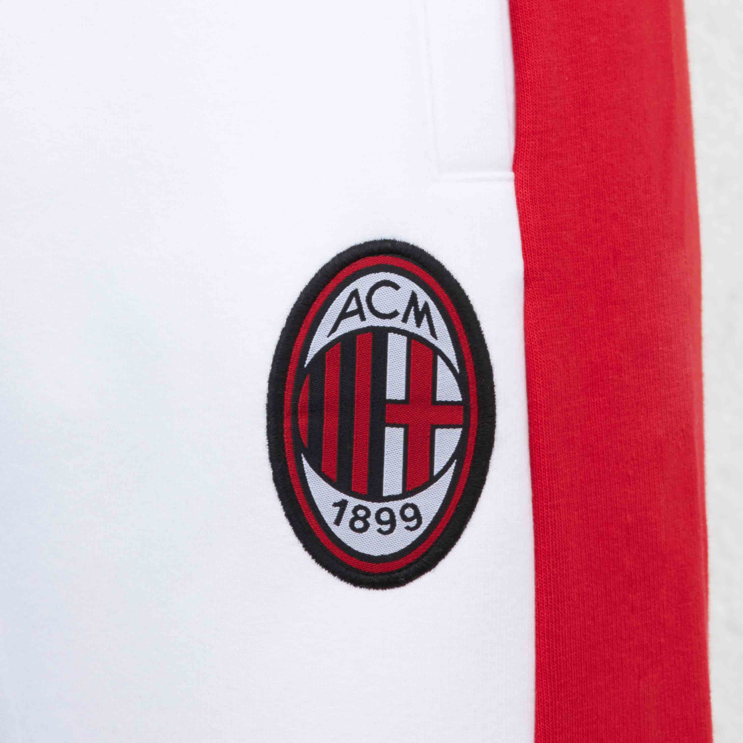 AC Milan pantaloni tuta neri dettagli rossoneri uomo