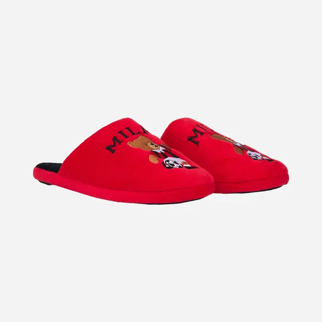AC Milan Slippers pantofole bambino rosse 33
