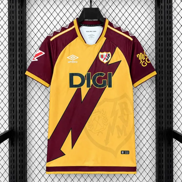 Rayo Vallecano Terza Maglia Calcio 2026/27 giallo senape