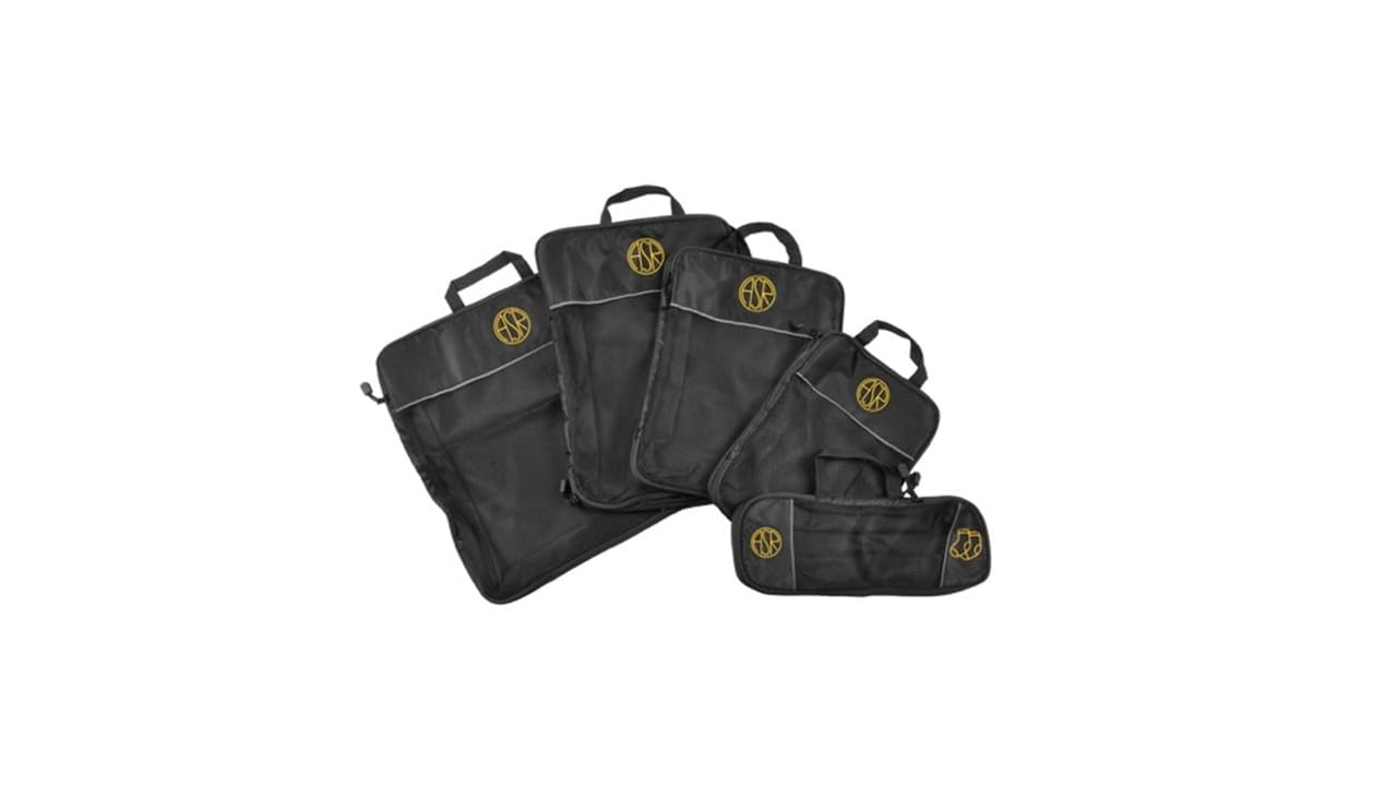 Roma Fanshop Organizer Valigia 5 Pezzi Nero AS Roma
