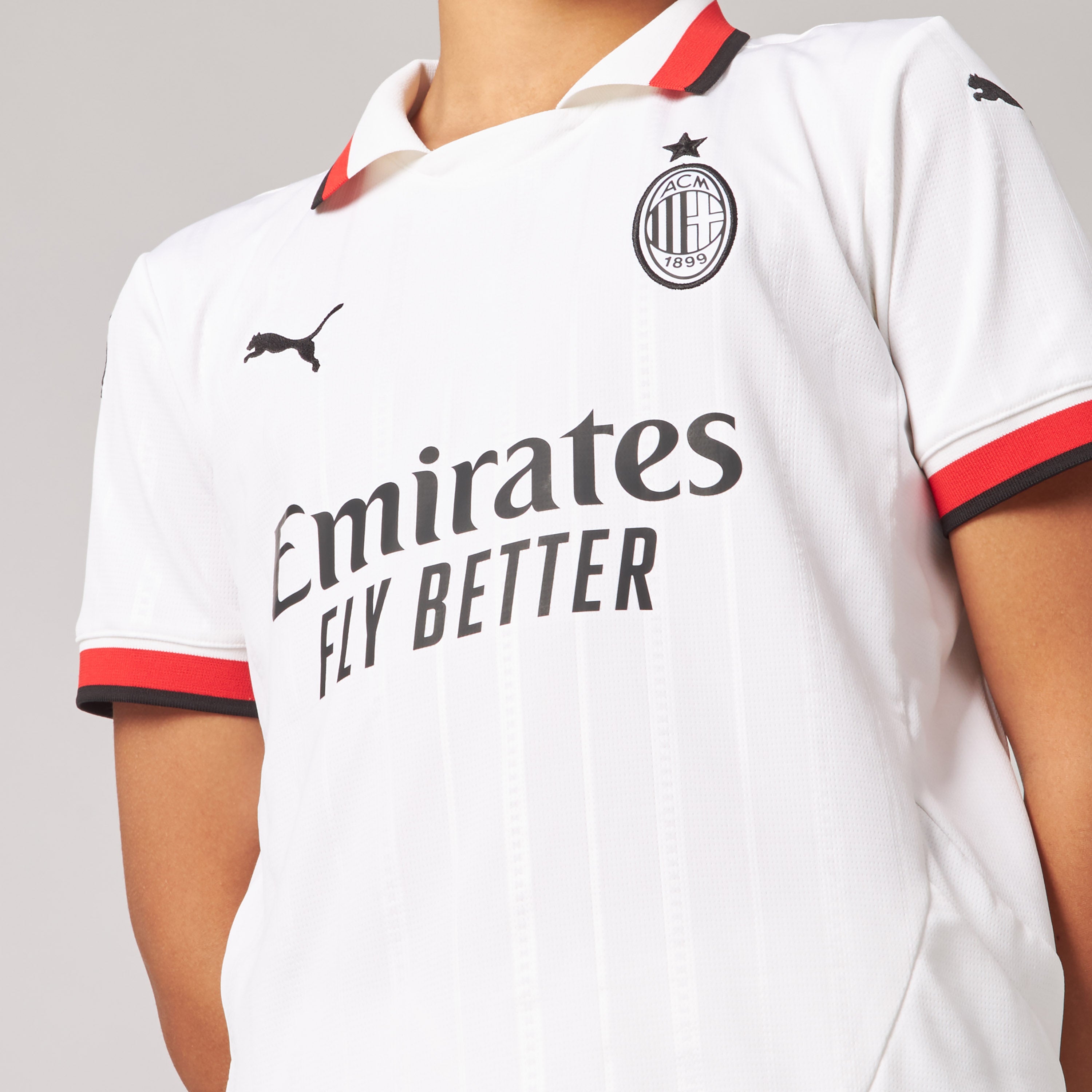AC Milan Kit Gara Away 2024/25 maglia bambino trasferta traspirante