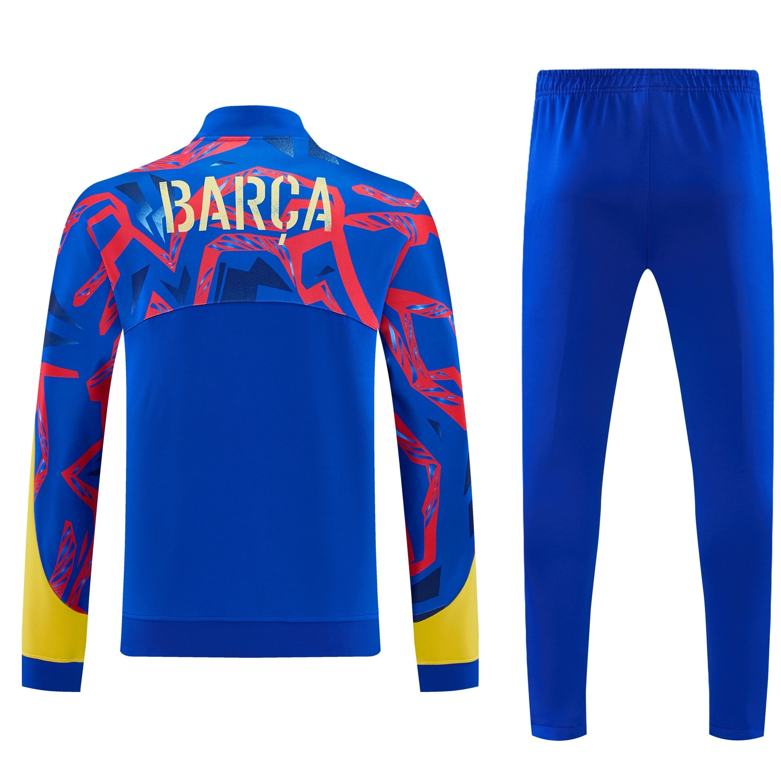 Barcellona 2026/27 tuta full zip blu royal con pantaloni
