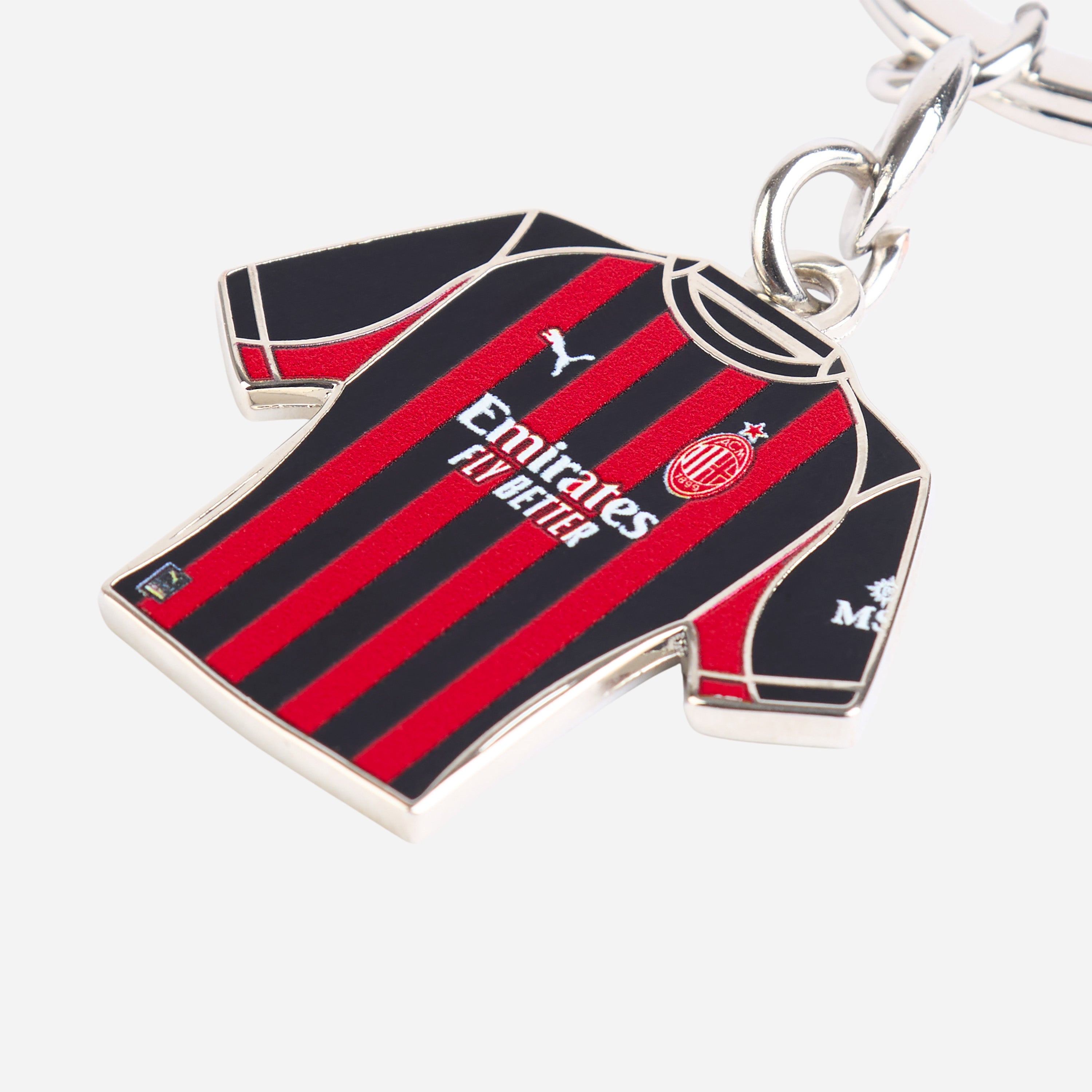 AC Milan Home 25/26 Portachiavi Maglia Metallo Unica