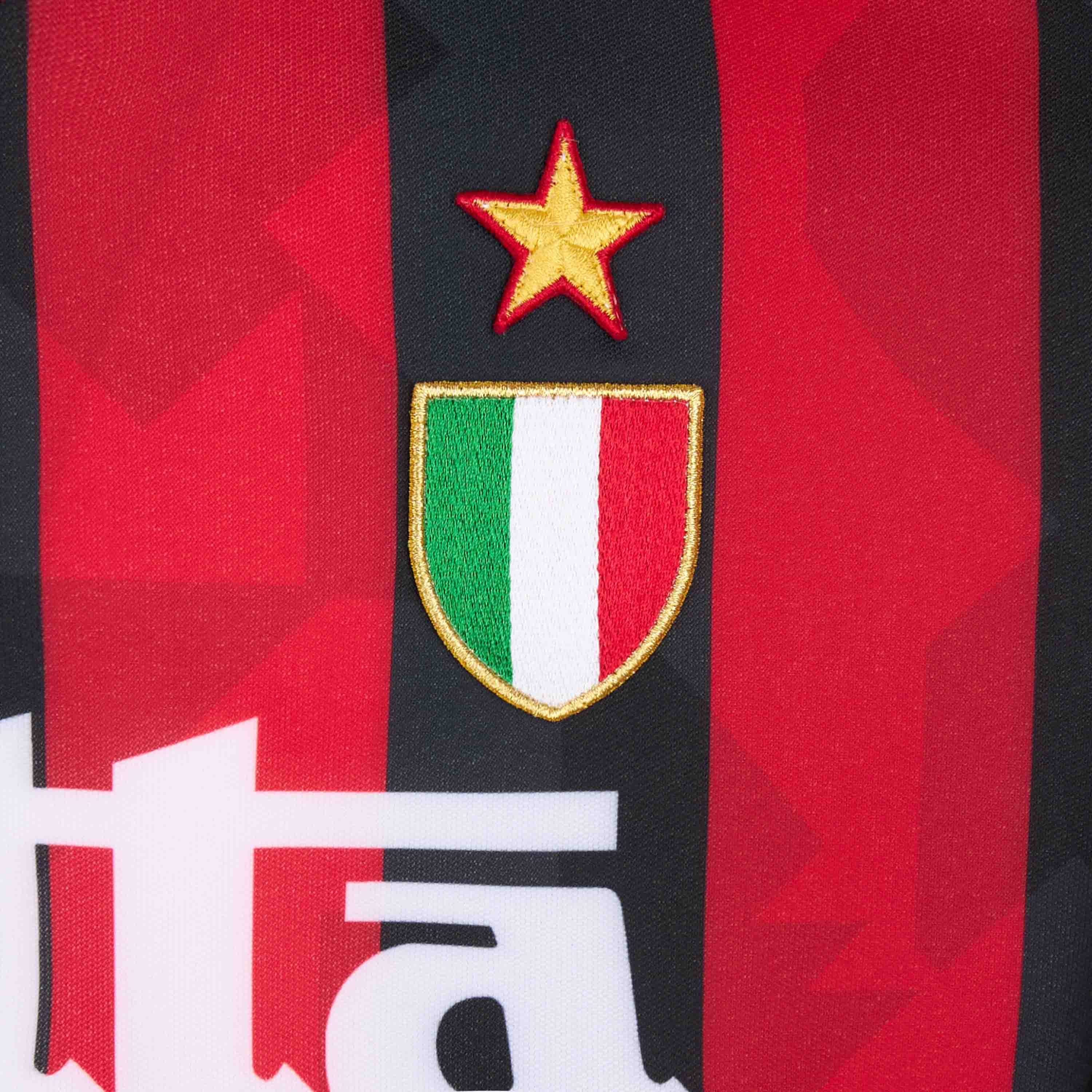Milan Historical Home 1993/94 maglia retro uomo rossonera