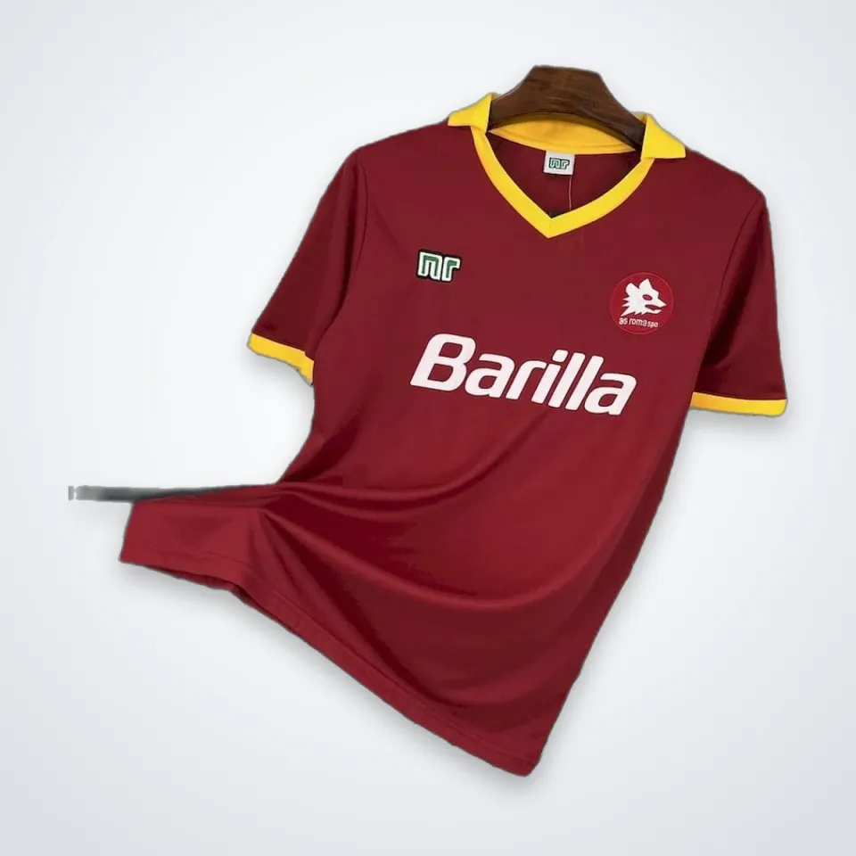 Tifoso Store Roma 1989/90 Maglia Calcio Giallorossa Retro