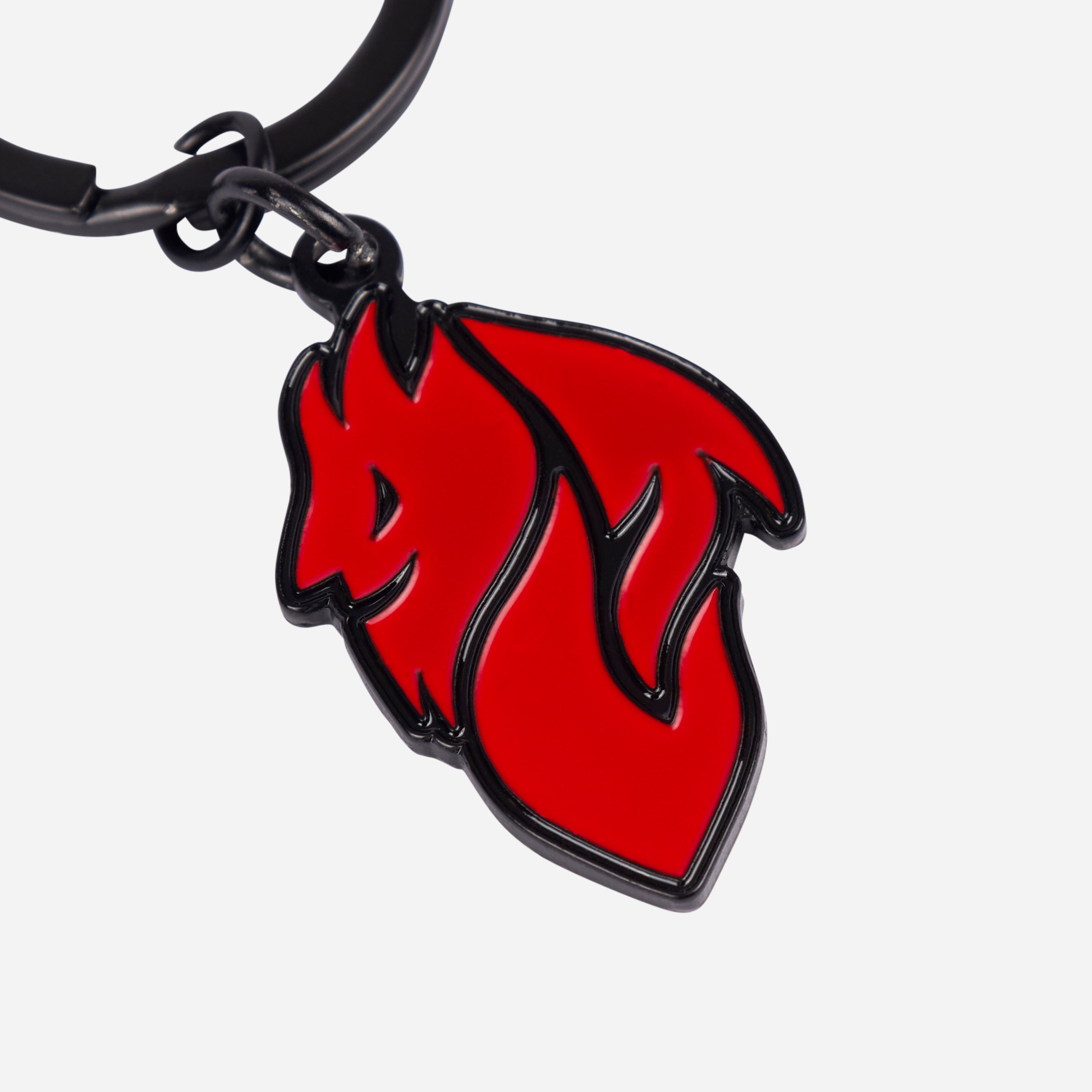 AC Milan Devil portachiavi metallo rosso nero