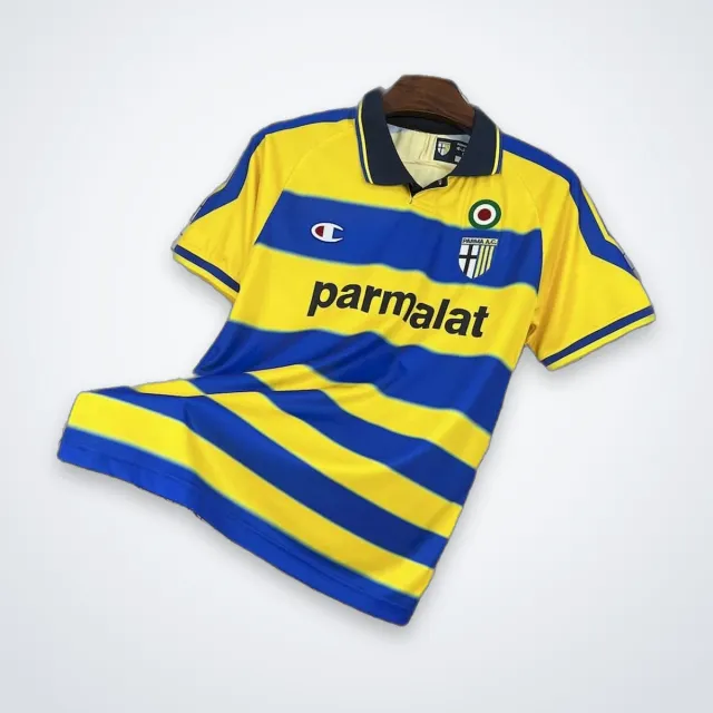 Parma 1999/00 Retro maglia calcio home gialloblù S-XXL