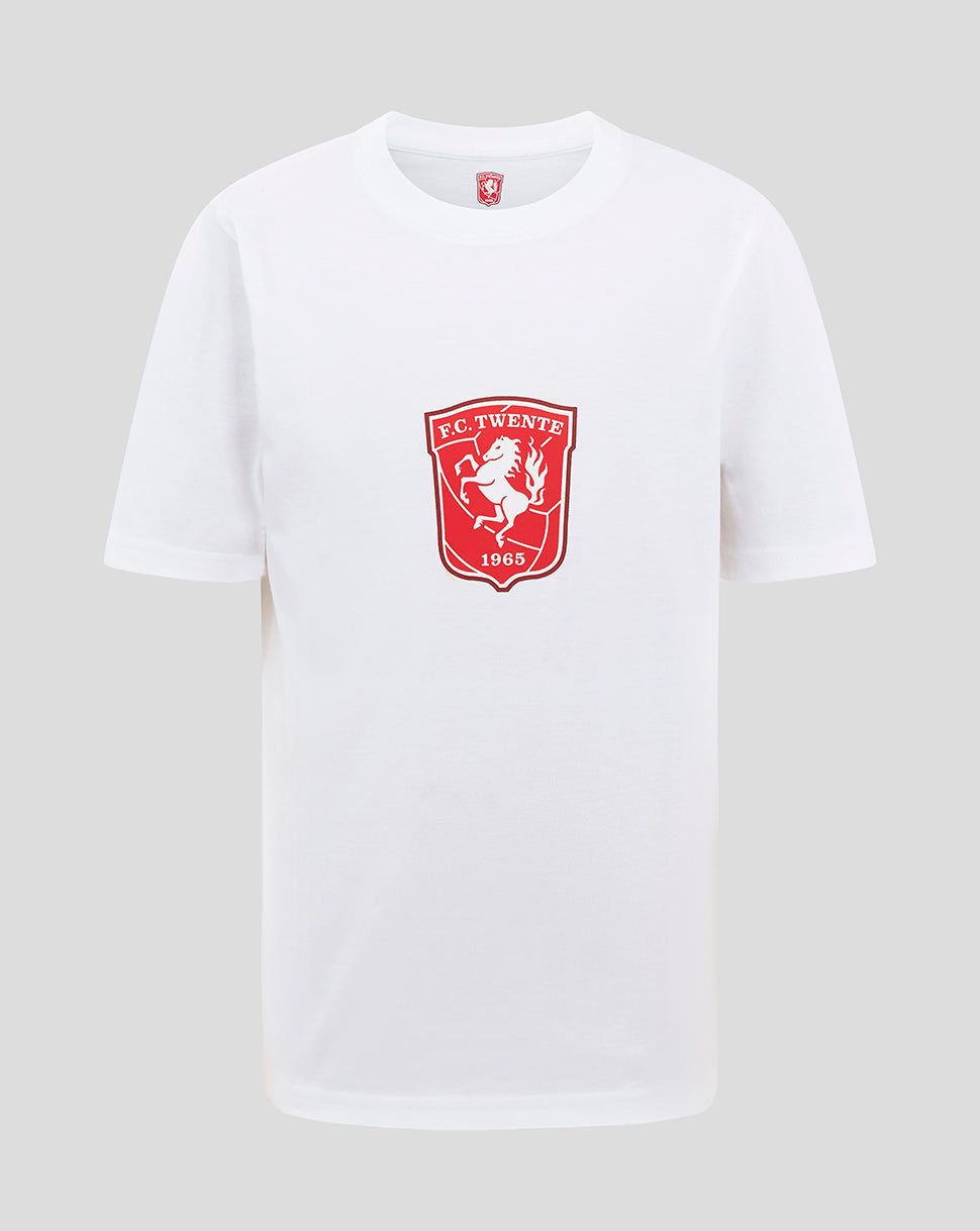 FC Twente Core Logo t-shirt junior bianca