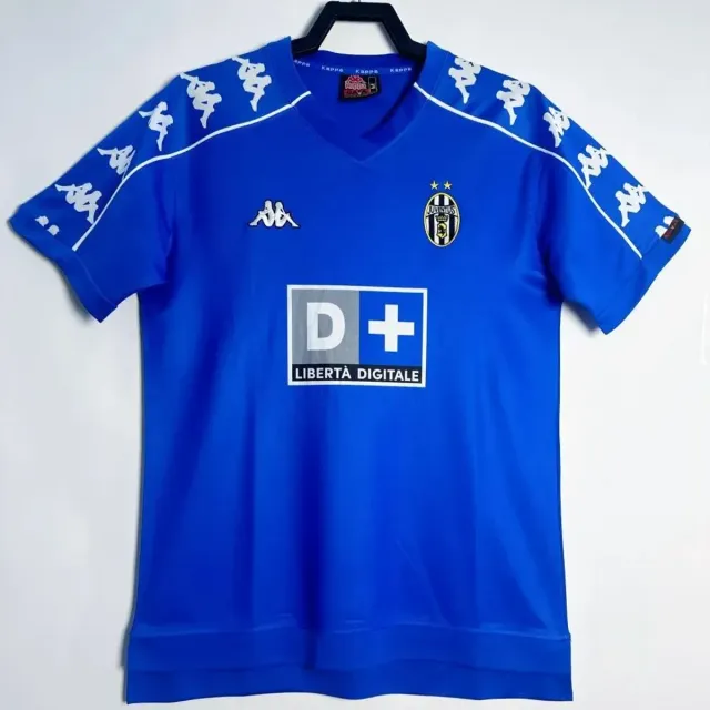Juventus Away 1999/00 Seconda Maglia Blu Kappa