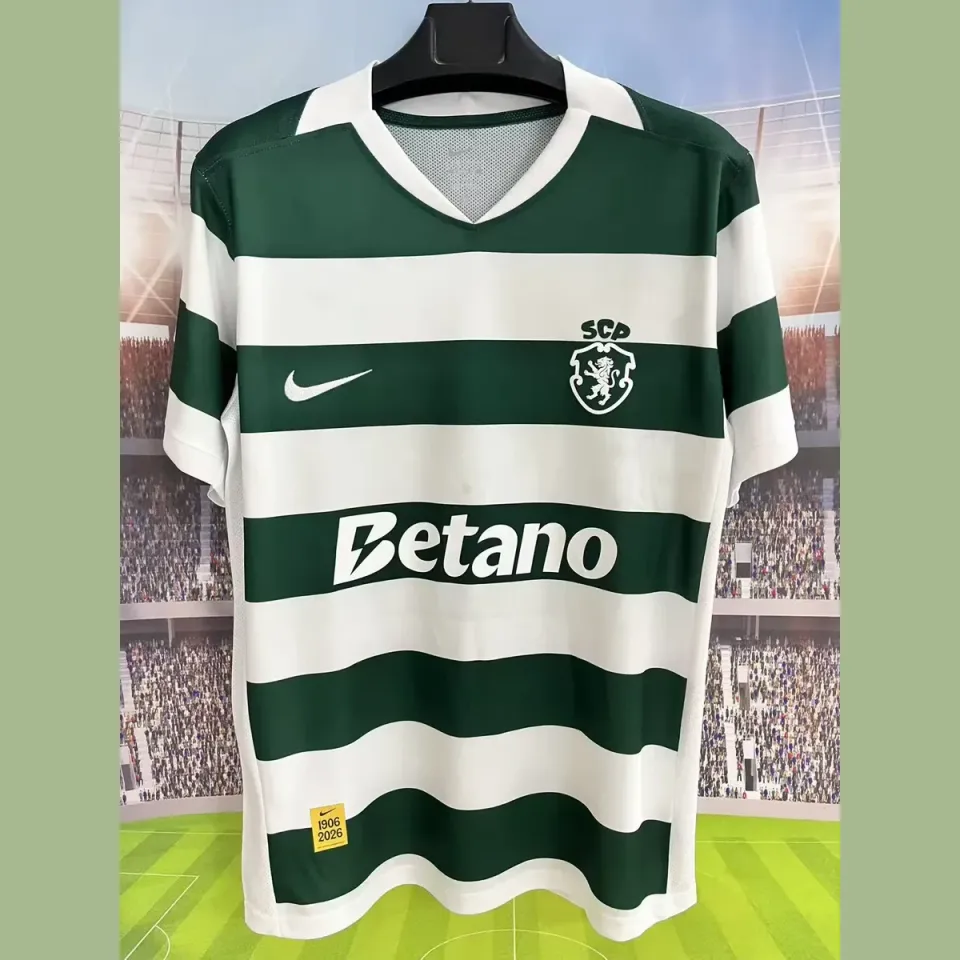 Tifoso Store Sporting 2026/27 Prima Maglia home a strisce
