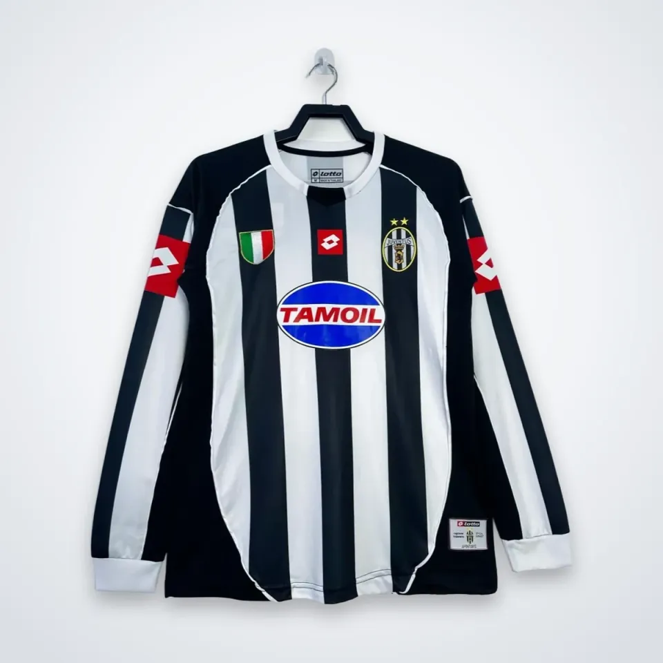 Tifoso Store Juventus 2002/03 Maglia Calcio Manica Lunga