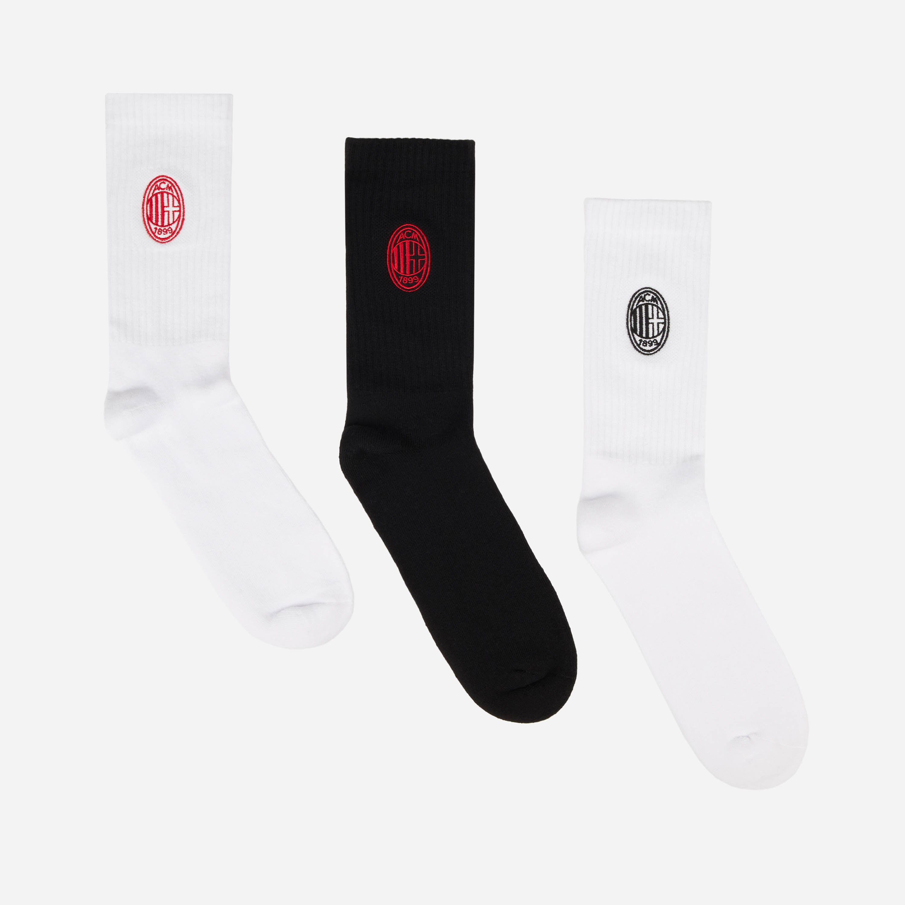AC Milan Box Set Calzini Uomo Cotone M-L