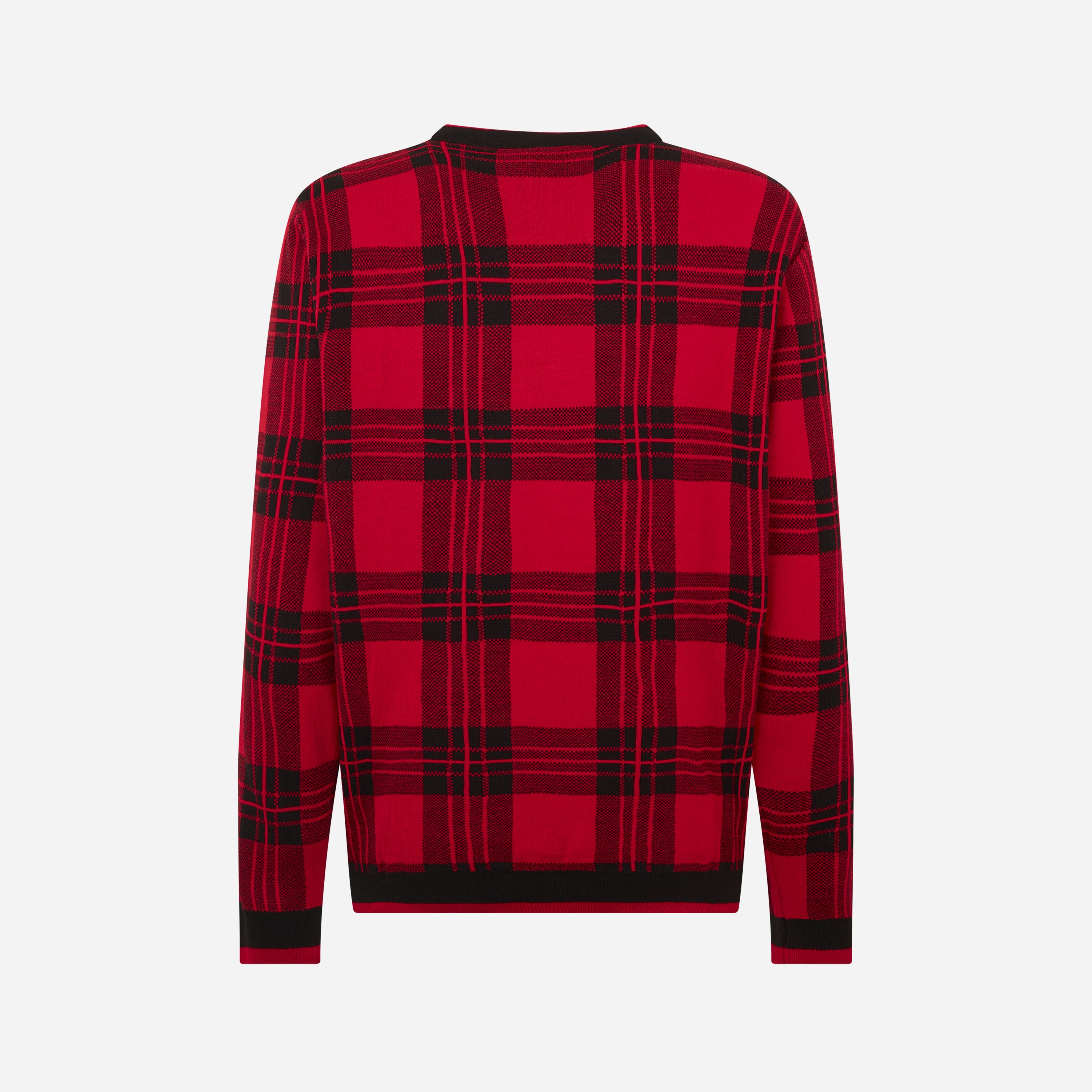 AC Milan Tartan maglione natale rosso 125 anni unisex
