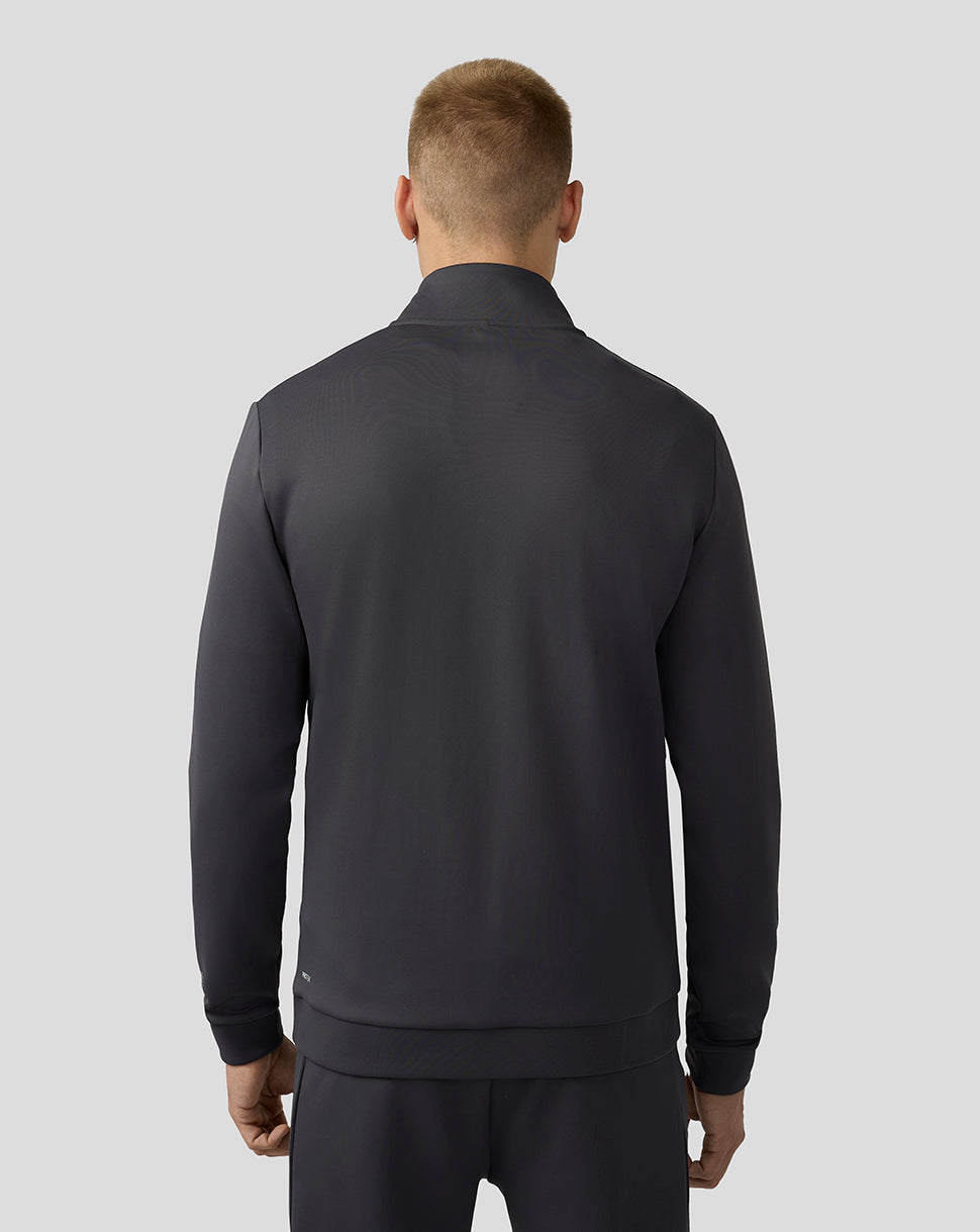 Castore Scuba Quarter Zip top uomo charcoal manica lunga