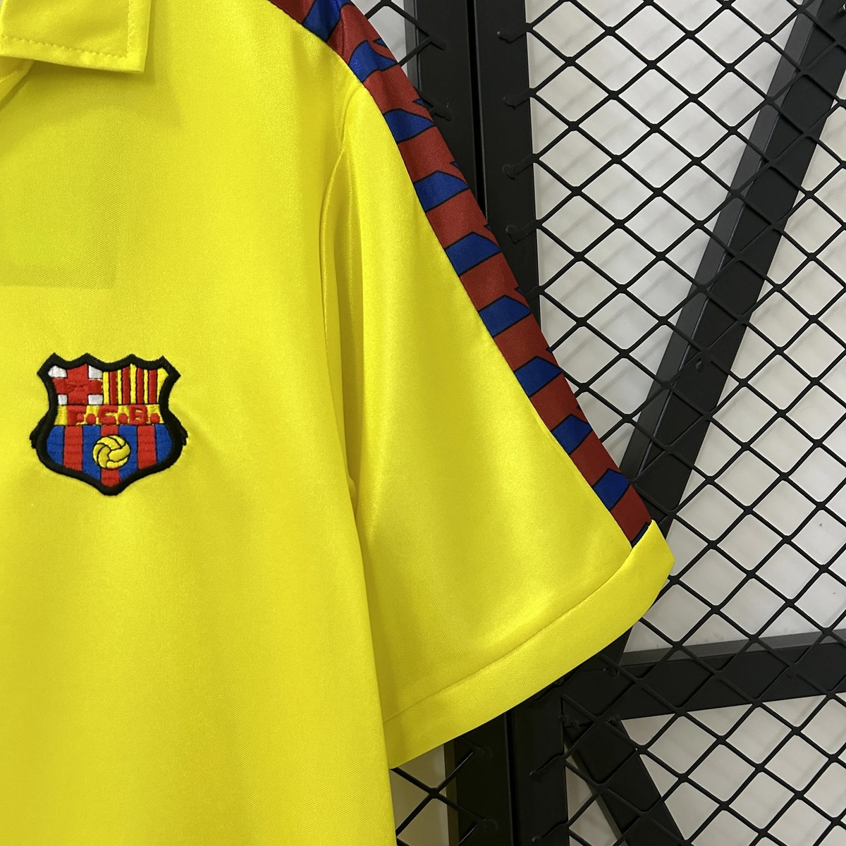 Maglia Barcellona Gialla Retro 1982/83 tifoso