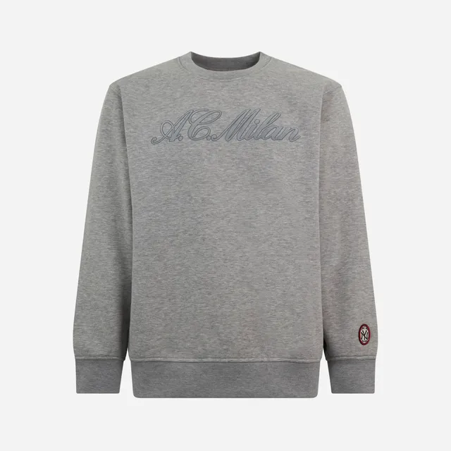 AC Milan x NY Yankees felpa girocollo logo fronte retro M