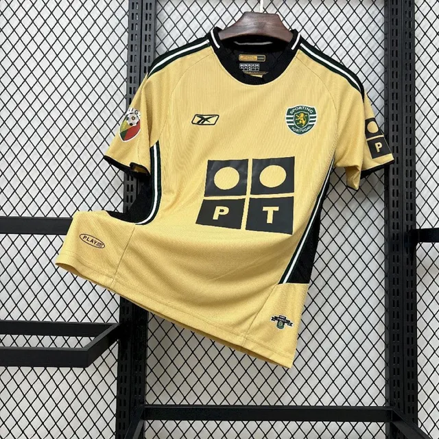 Tifoso Store Maglie da Calcio Maglia Sporting 2003/04 maglia S-XXL