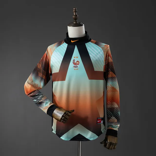 Tifoso Store Maglie da Portiere Francia 2026/27 manica lunga nera