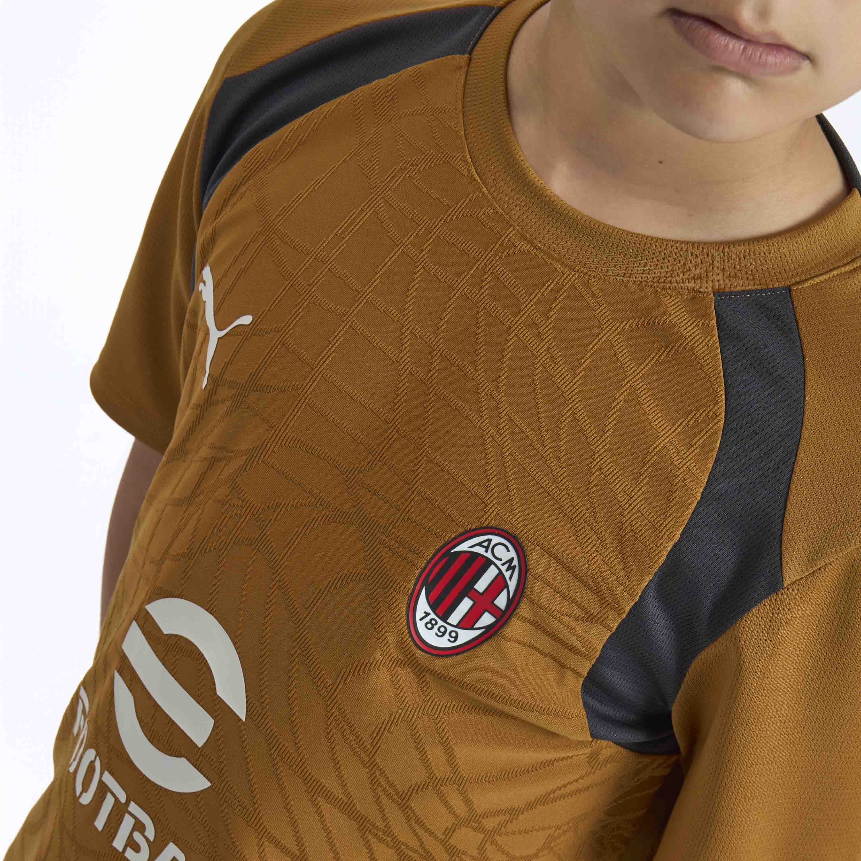 AC Milan Allenamento 2026/27 Maglia Bambino Oro